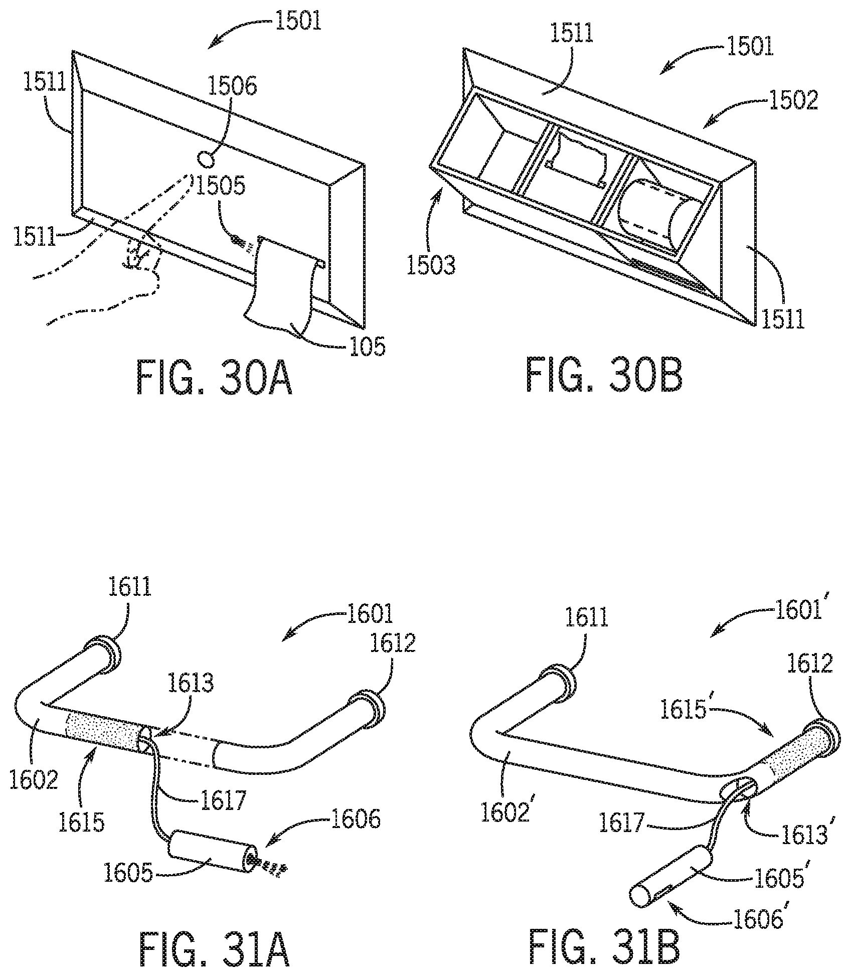 Patent US12104366 Figure 18 – Clean toilet and accessories