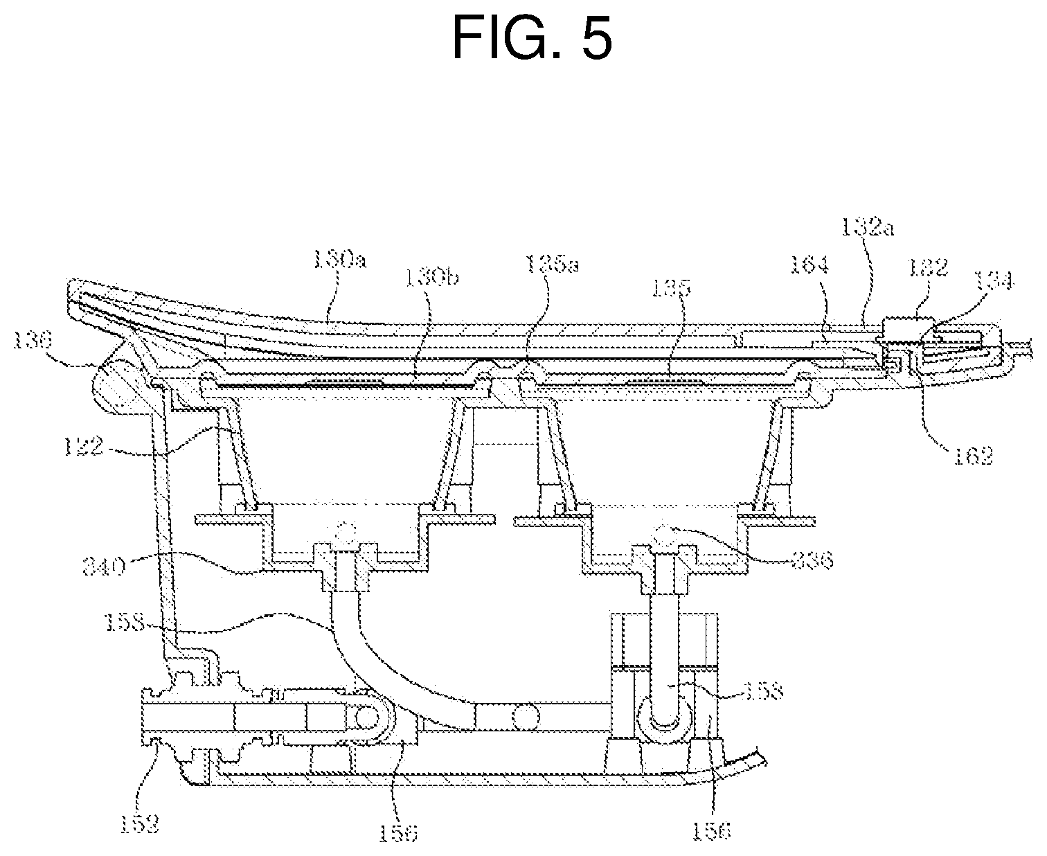Patent US12104367 Figure 5 – Upper retractable controller for bidet filter