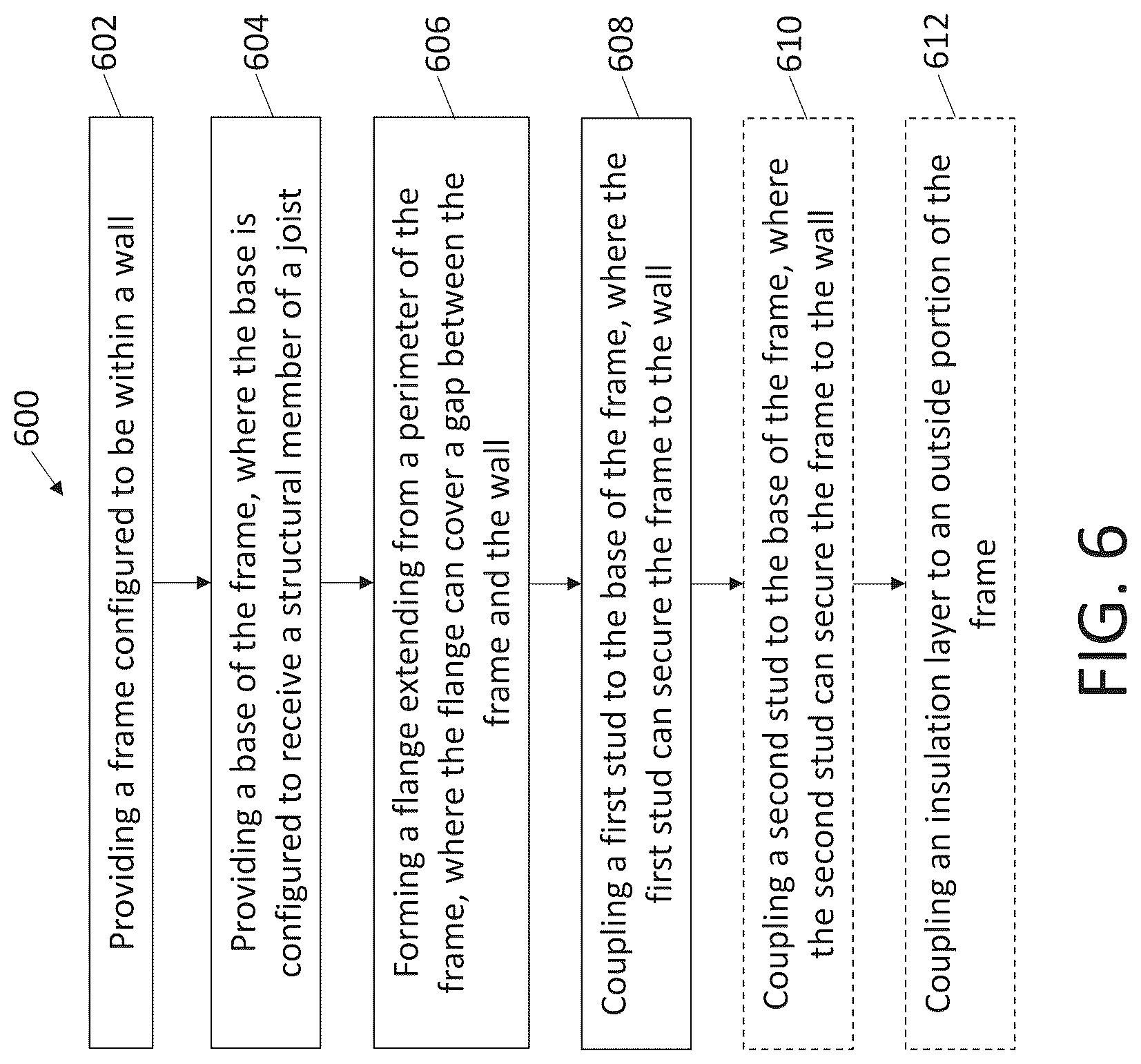 Patent US12104369 Figure 7 – Joist pocket assembly for a refrigerated facility