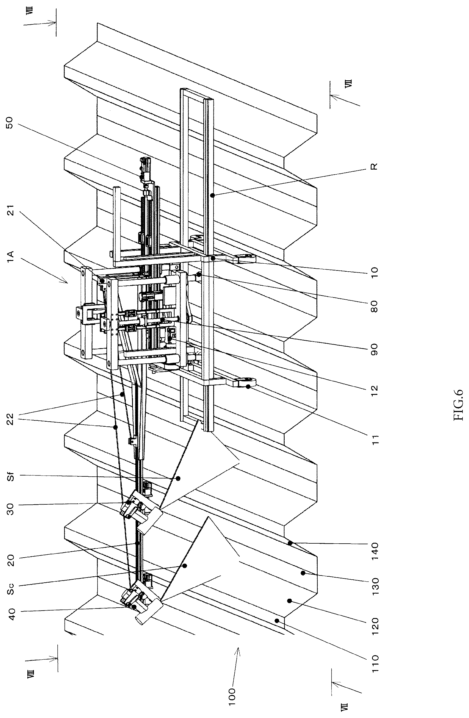 Patent US12104371 Figure 6 – Surface treatment device and surface treatment method