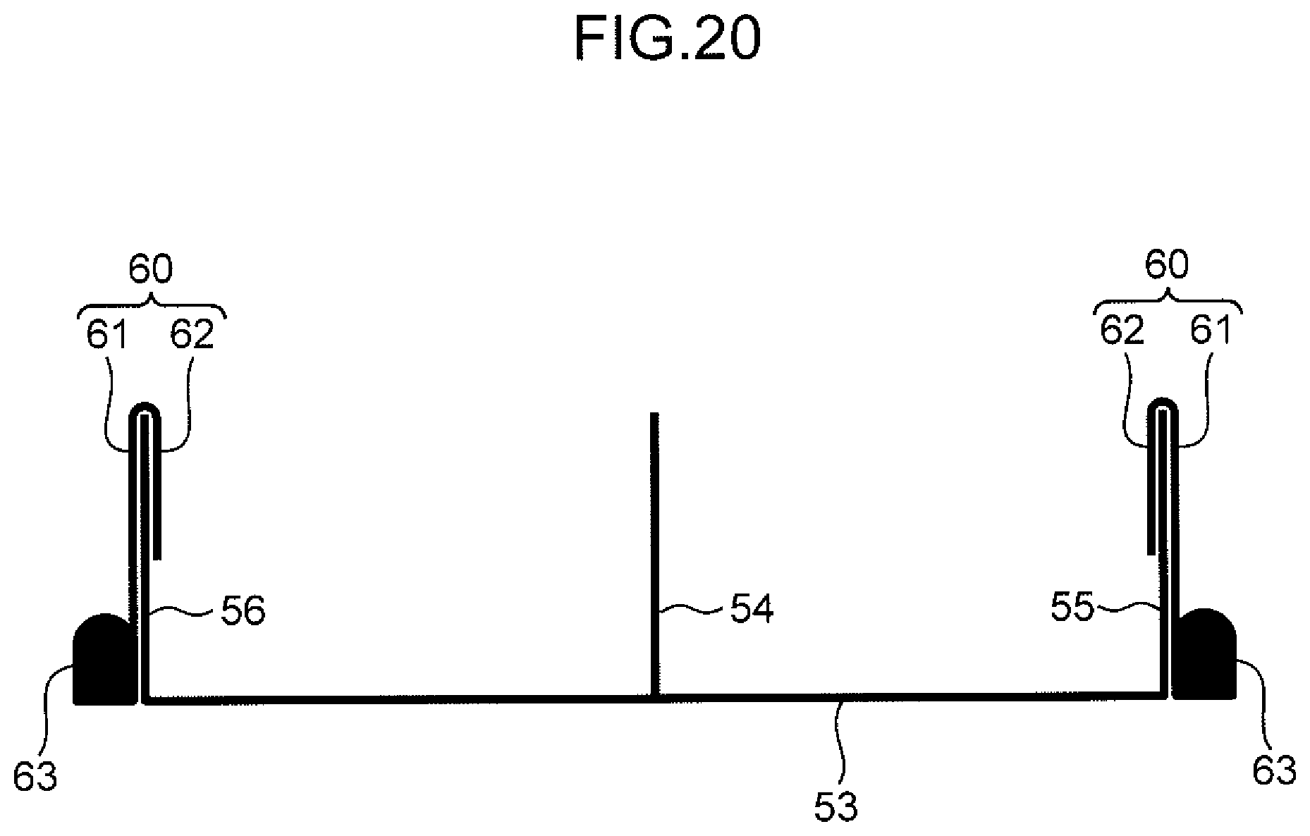 Patent US12104374 Figure 20 – Sound insulation structure of partition wall and method for constructing partition wall