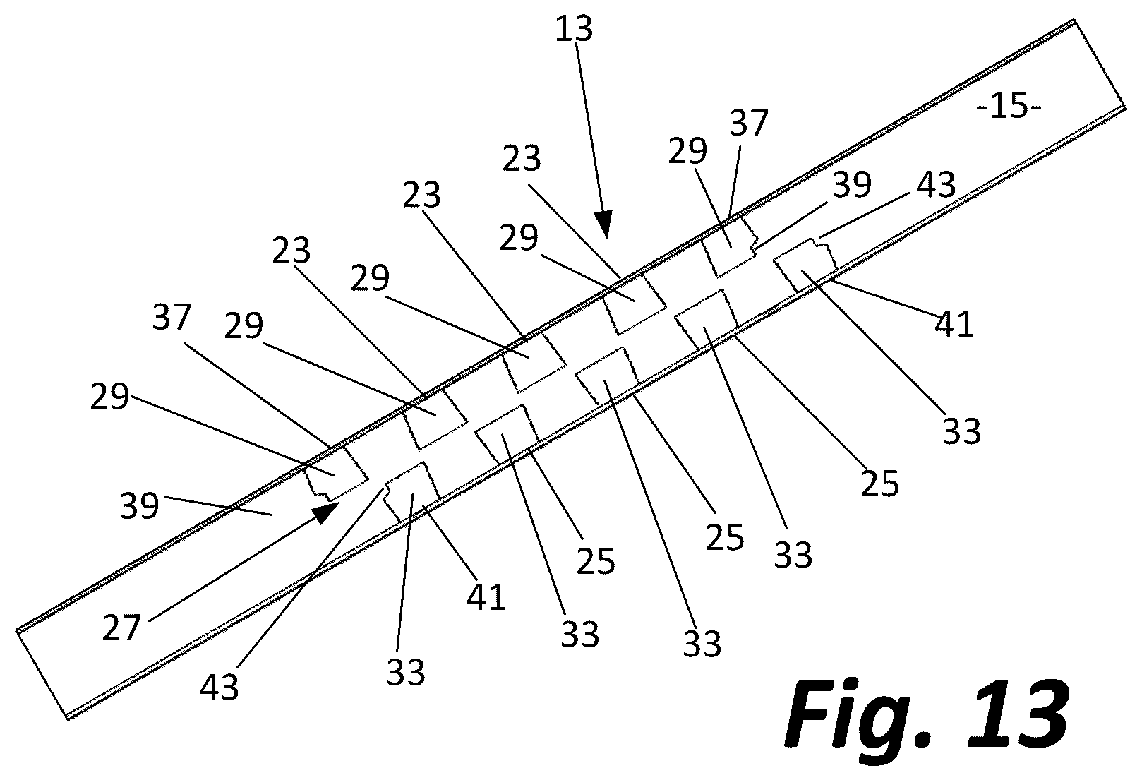 Patent US12104375 Figure 13 – Concrete form assembly