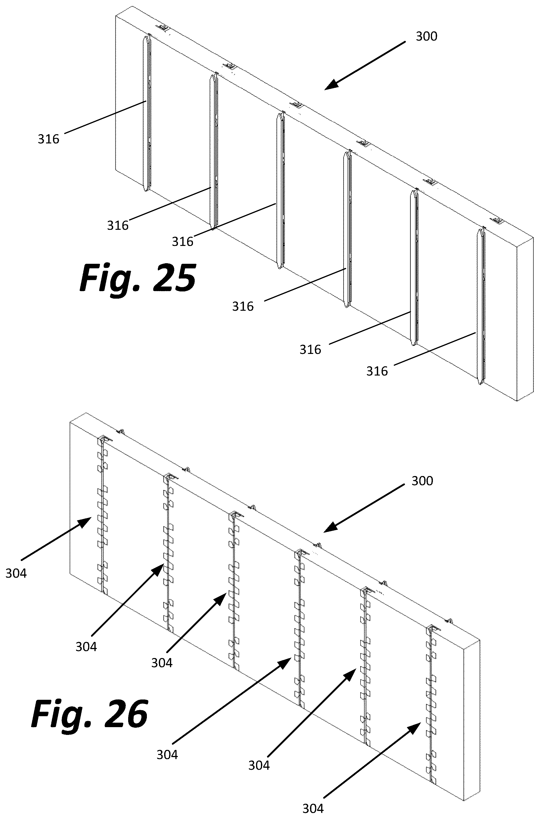 Patent US12104375 Figure 20 – Concrete form assembly