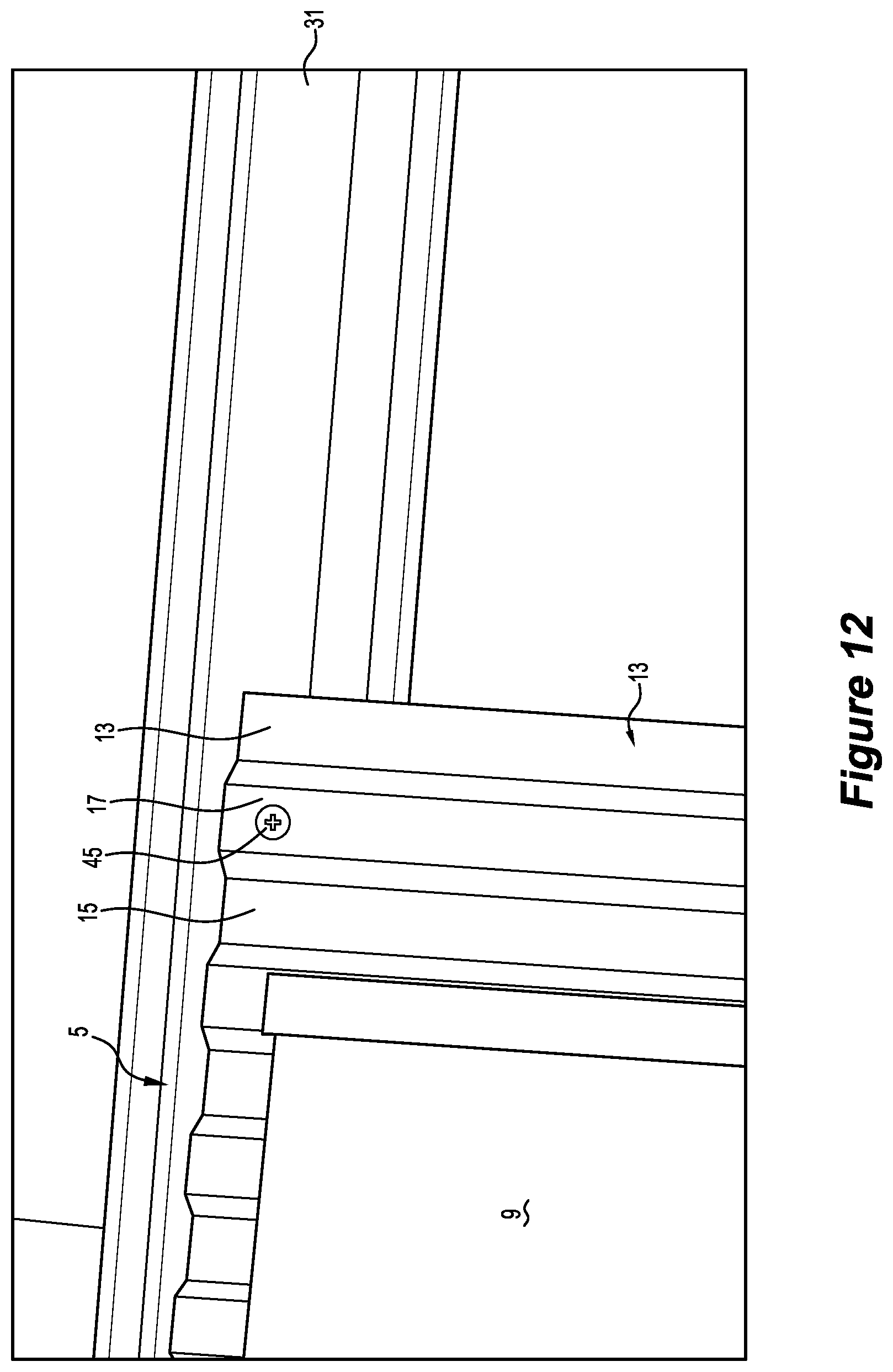 Patent US12104376 Figure 9 – Panel