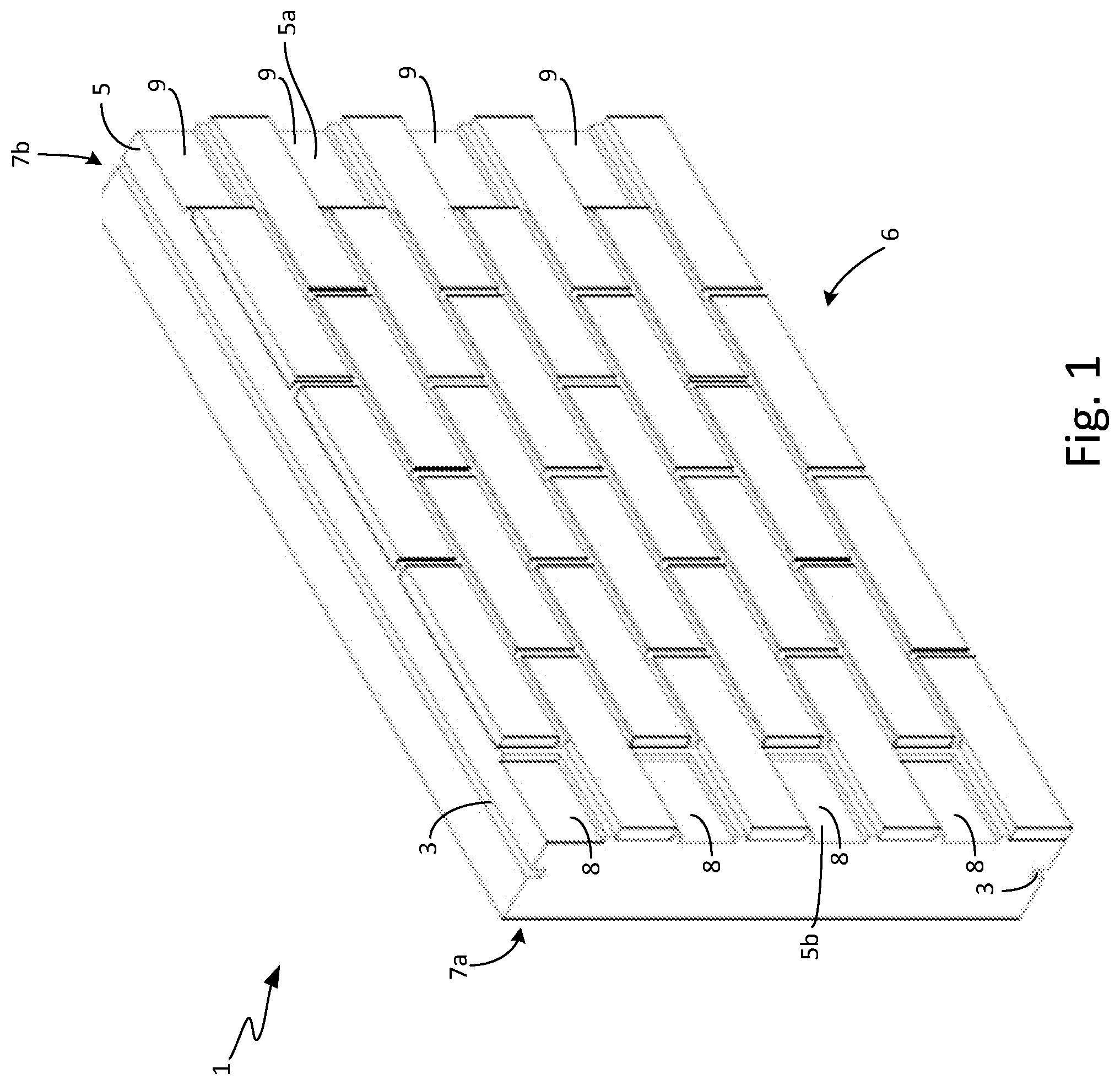 Patent US12104377 Figure 1 – Insulated modular brick system and methods