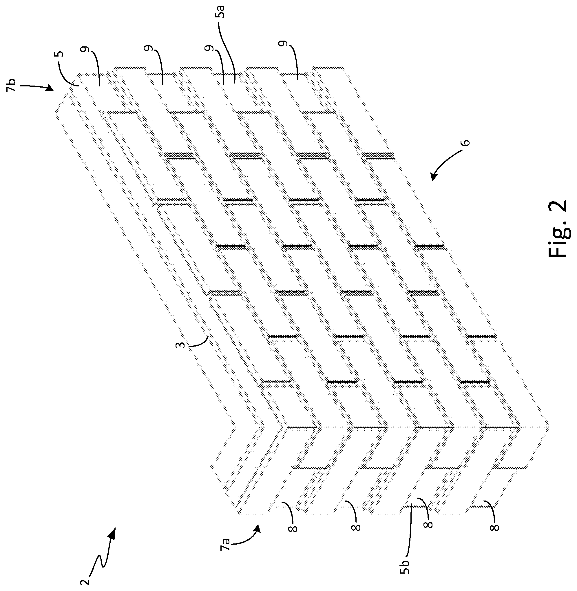 Patent US12104377 Figure 2 – Insulated modular brick system and methods