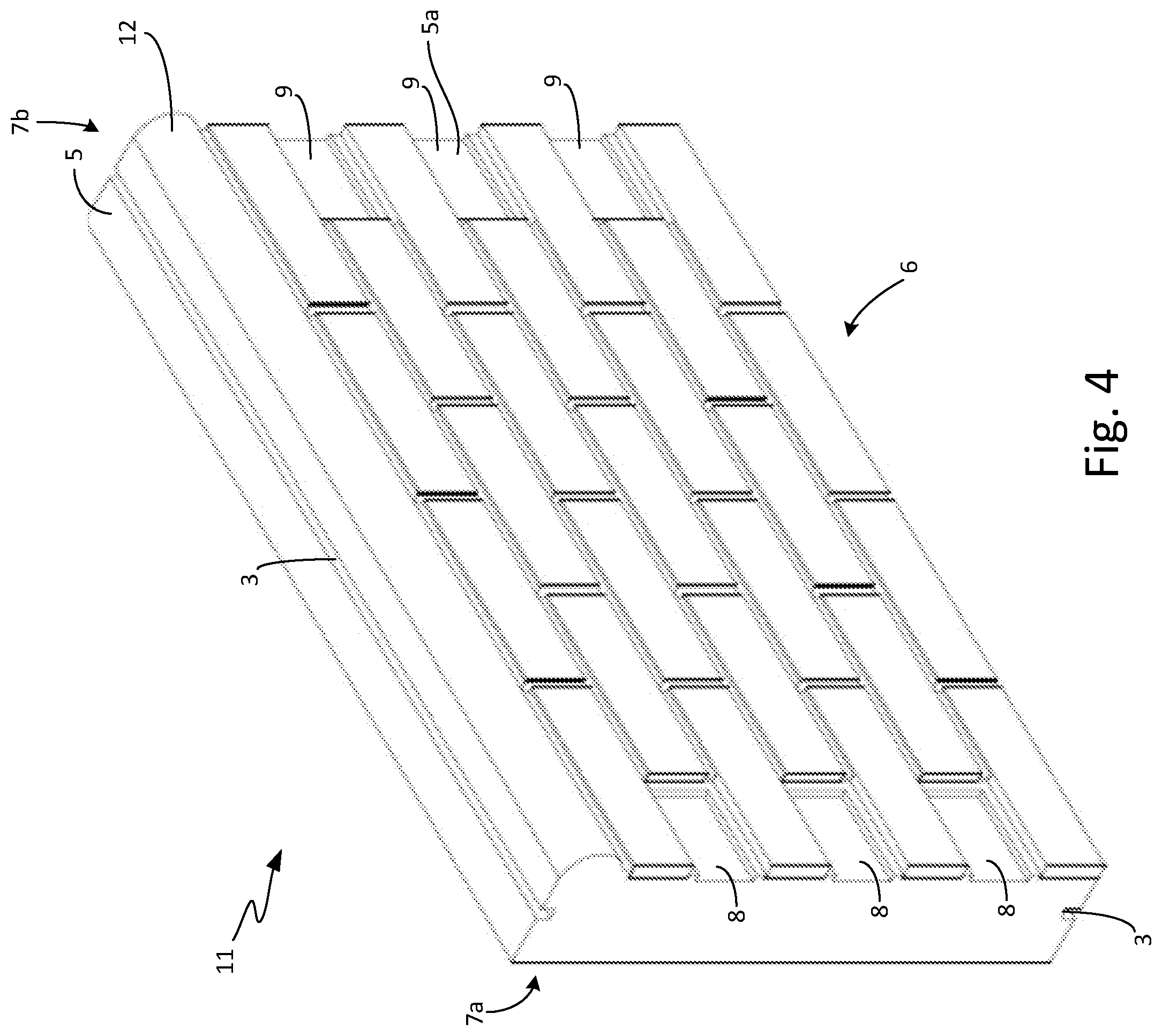 Patent US12104377 Figure 4 – Insulated modular brick system and methods