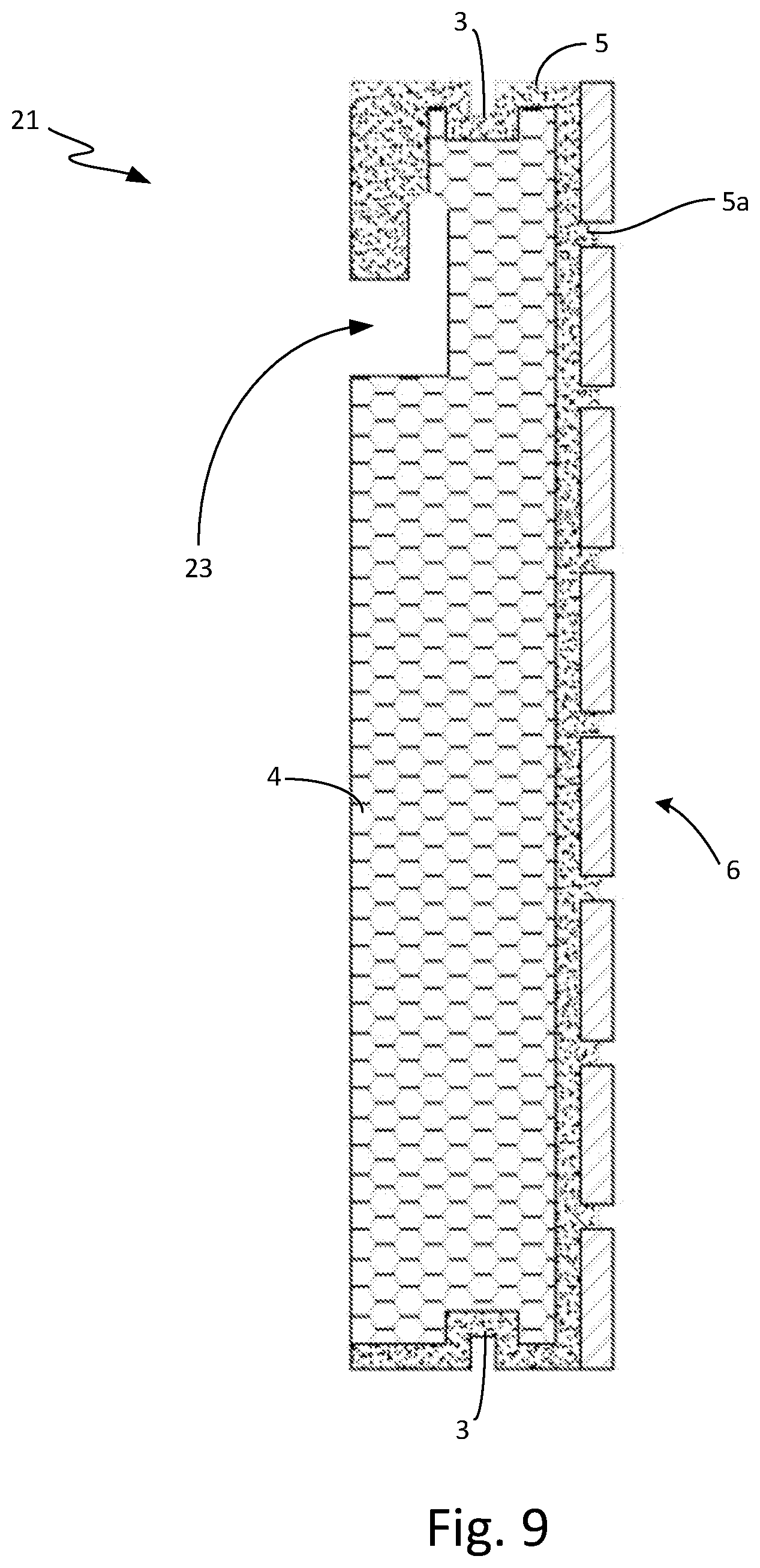 Patent US12104377 Figure 9 – Insulated modular brick system and methods