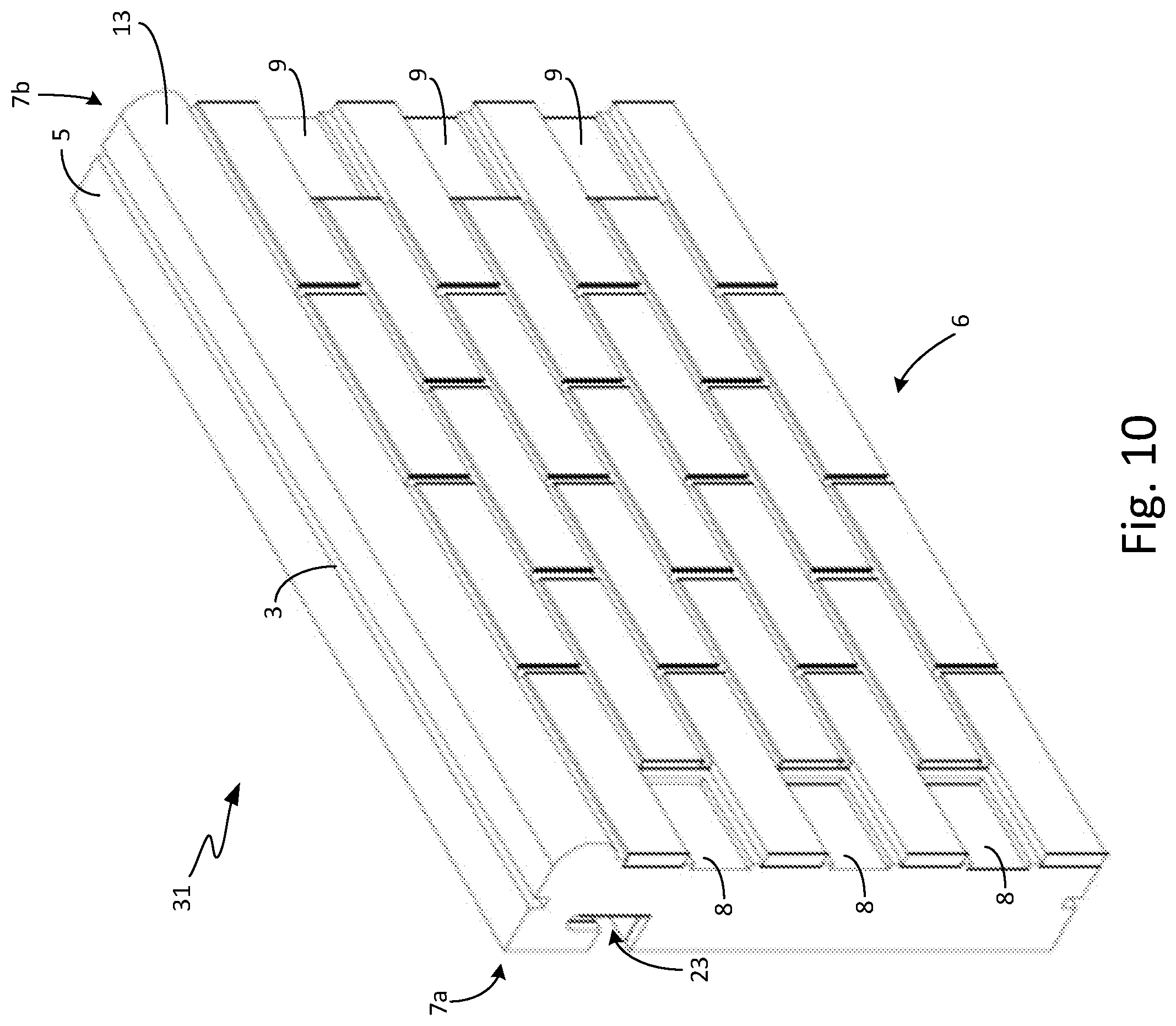 Patent US12104377 Figure 10 – Insulated modular brick system and methods