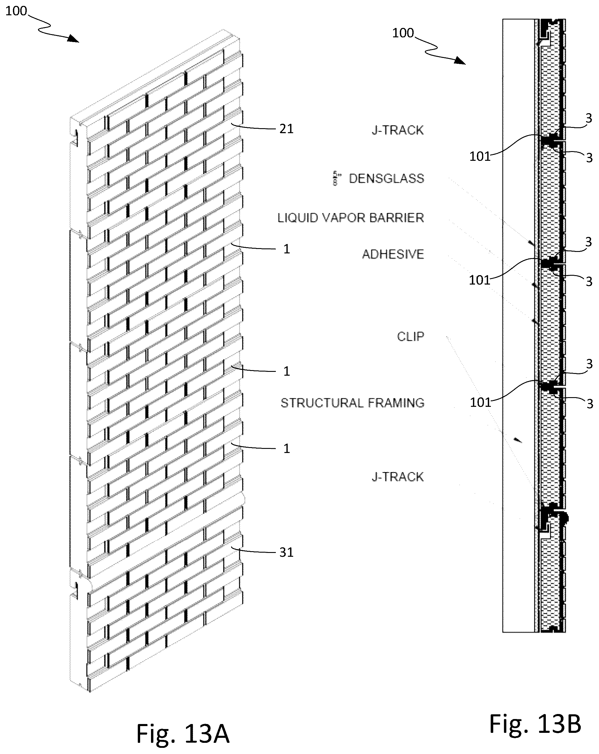 Patent US12104377 Figure 13 – Insulated modular brick system and methods