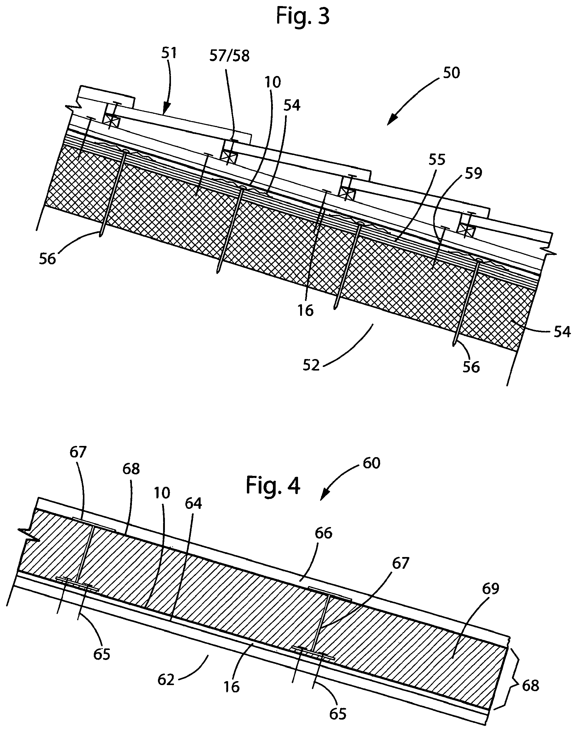 Patent US12104380 Figure 2 – Permeable water-resistive sloped roof underlayment/air barrier