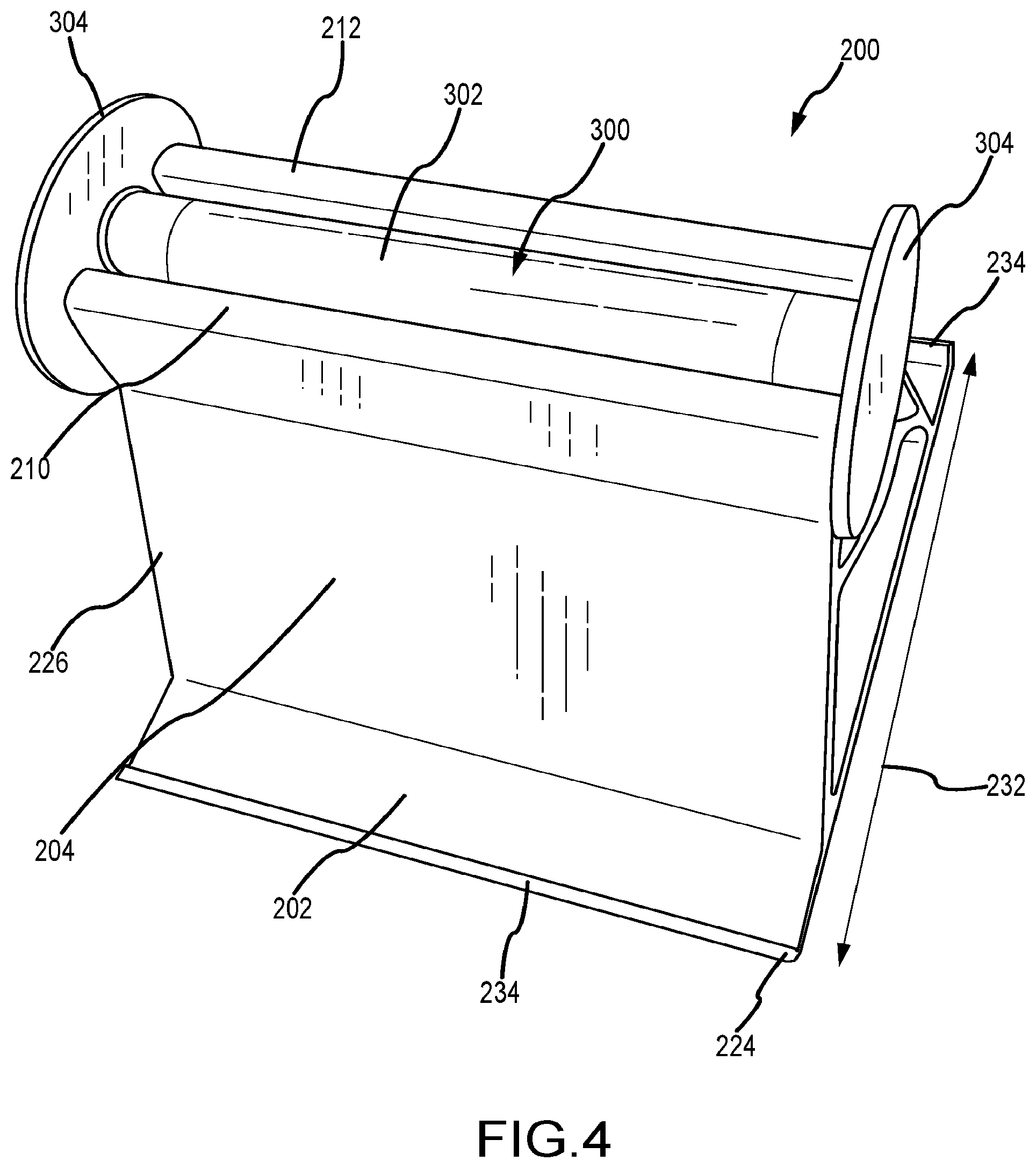 Patent US12104381 Figure 4 – Rooftop equipment support and method of manufacture