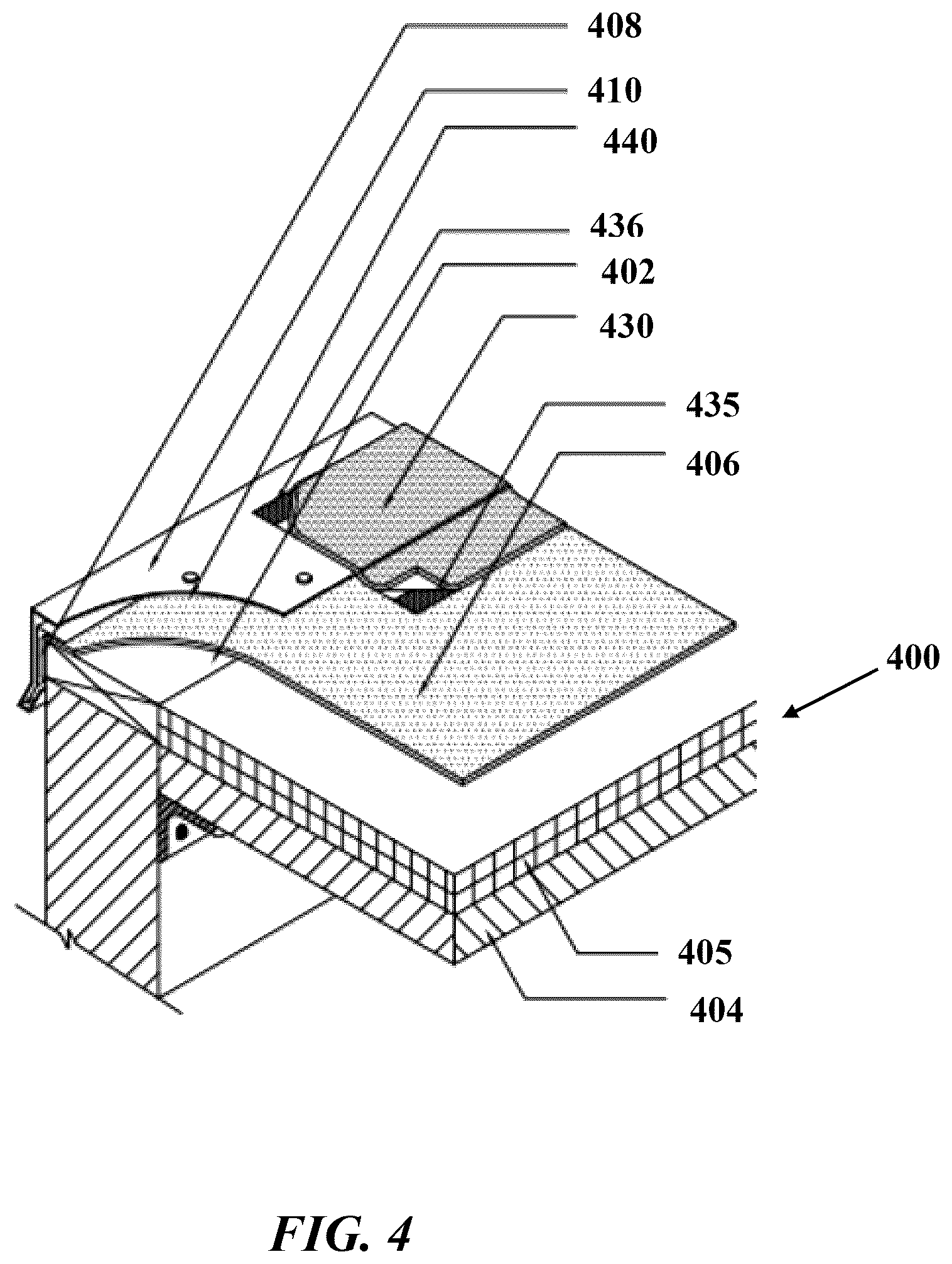 Patent US12104382 Figure 6 – Roofing drip edge device and a method of installing a roofing drip edge device