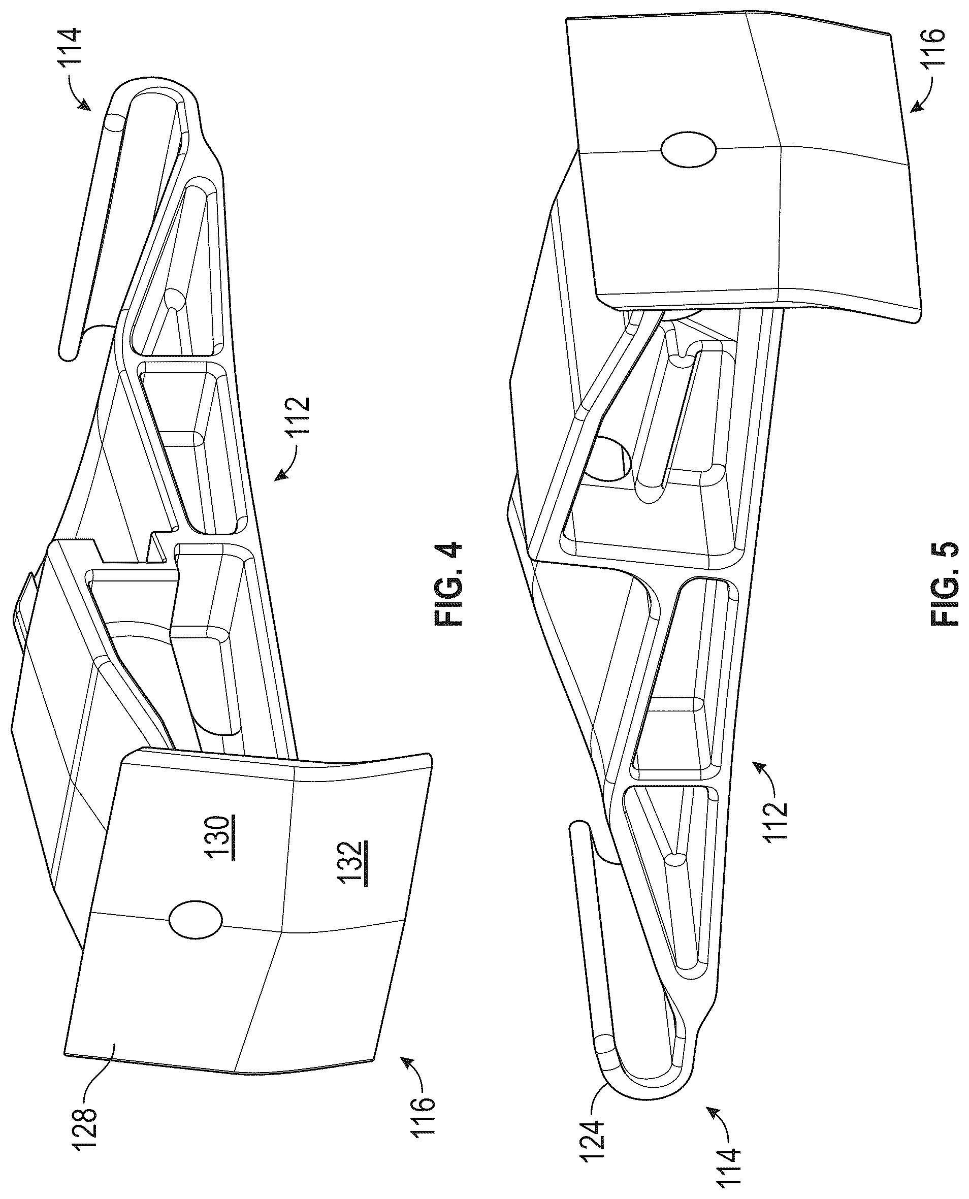 Patent US12104383 Figure 3 – Fastening support for half round gutters
