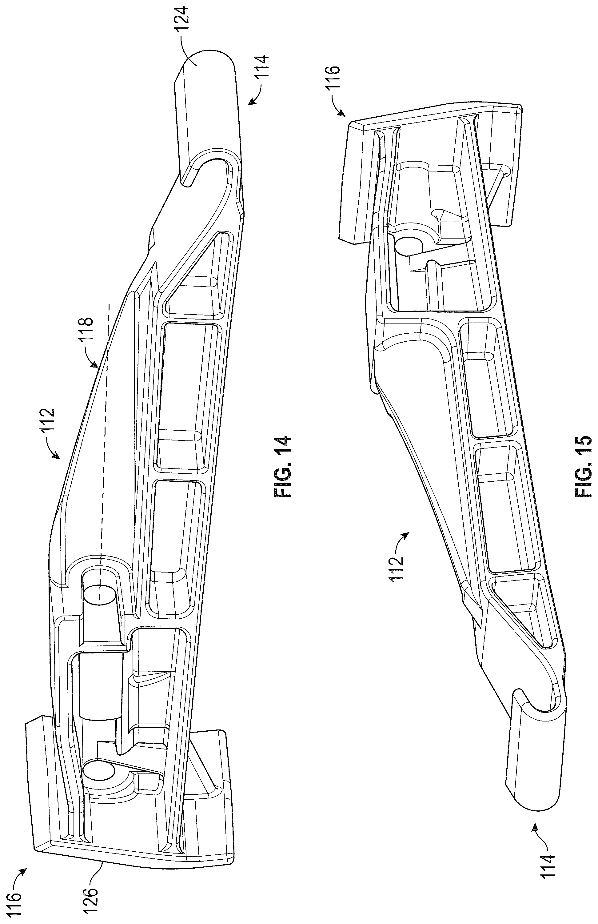 Patent US12104383 Figure 9 – Fastening support for half round gutters