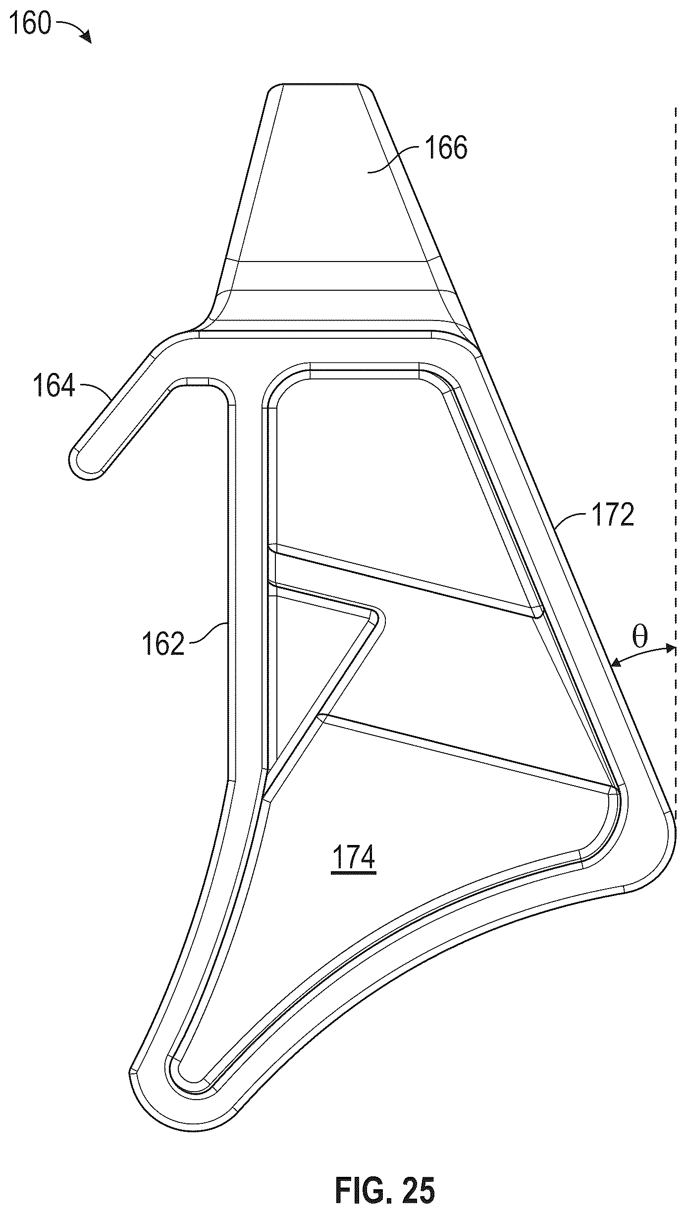 Patent US12104383 Figure 17 – Fastening support for half round gutters