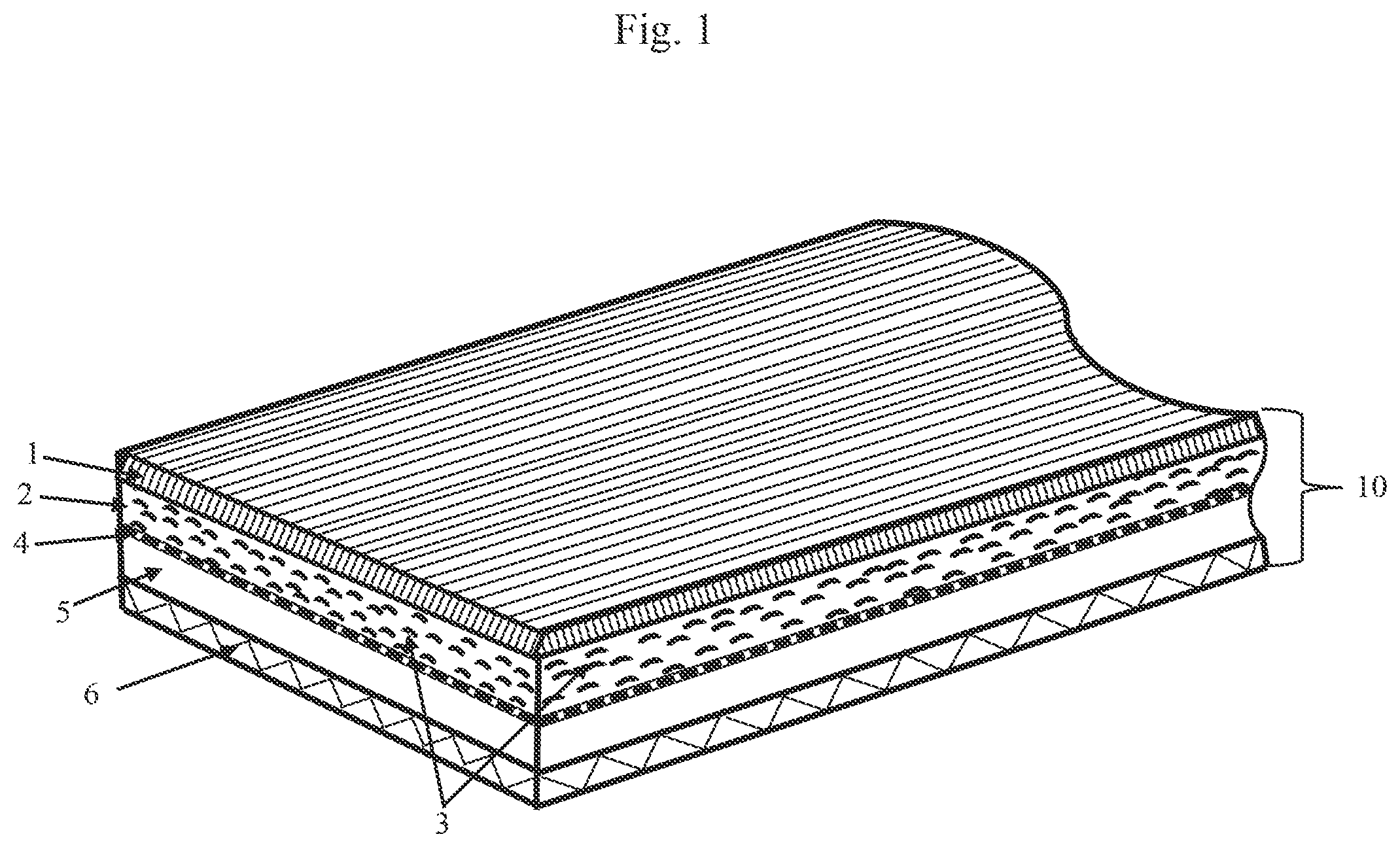 Patent US12104385 Figure 1 – Flame retardant building construction material and process