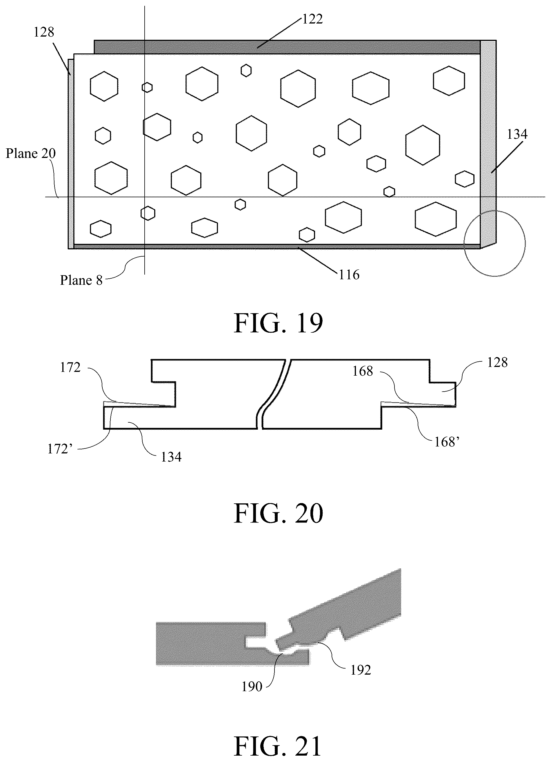 Patent US12104387 Figure 15 – Panel locking system and panels therefor