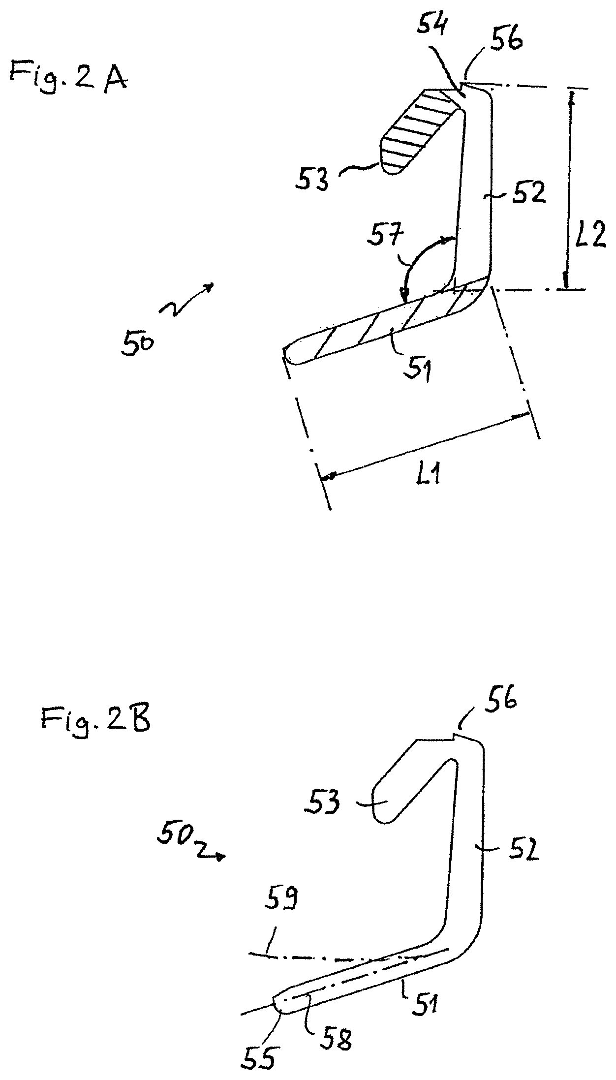 Patent US12104388 Figure 2 – Floor panel with separate clip for a vertical lock