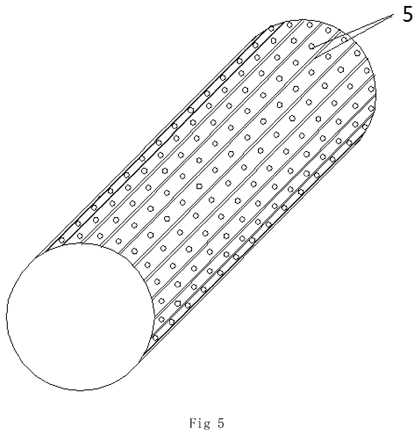 Patent US12104389 Figure 5 – Anti-slip, noise reducing pad directly applied and adhered to the back of flooring materials and method