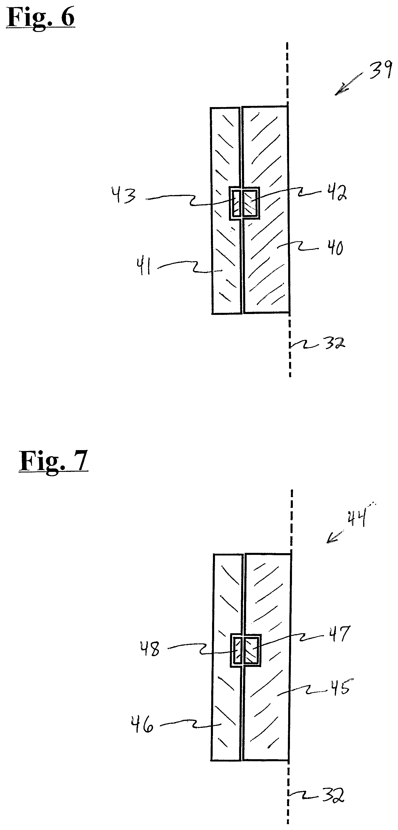 Patent US12104390 Figure 4 – Molding components, including plinths and corner pieces, kits, and systems comprising the same, methods of making them and methods of assembling them