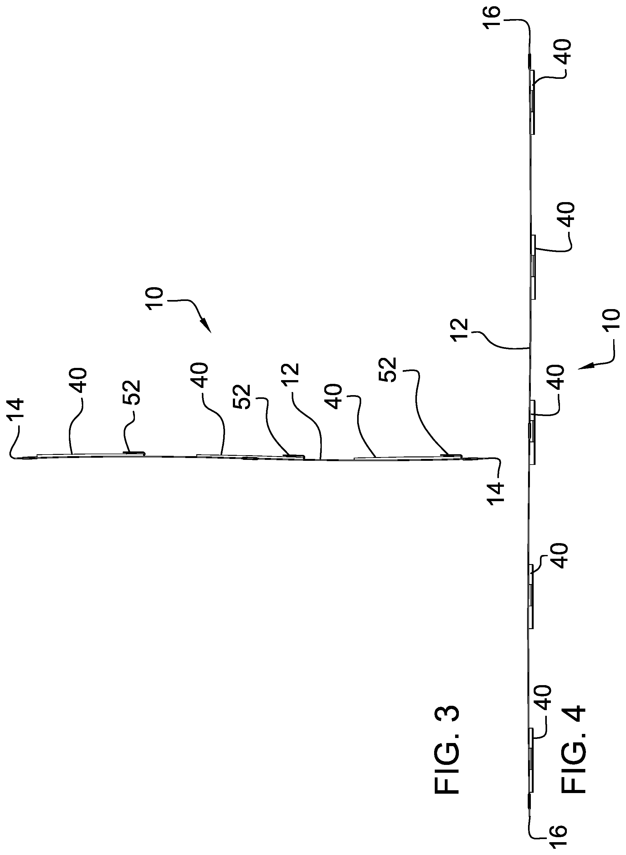 Patent US12104391 Figure 3 – Weighted tarpaulin device