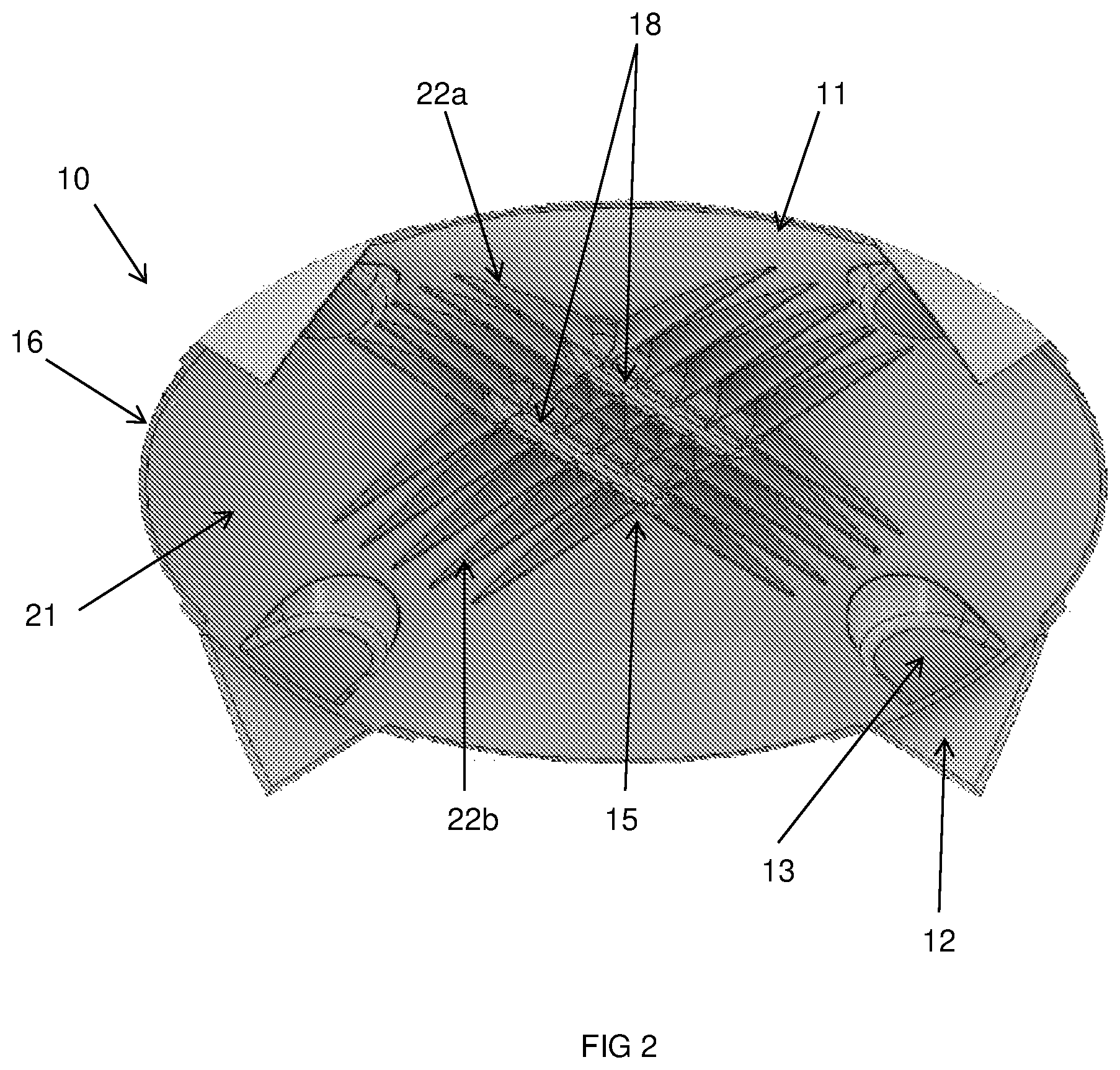 Patent US12104392 Figure 2 – Post hole cover