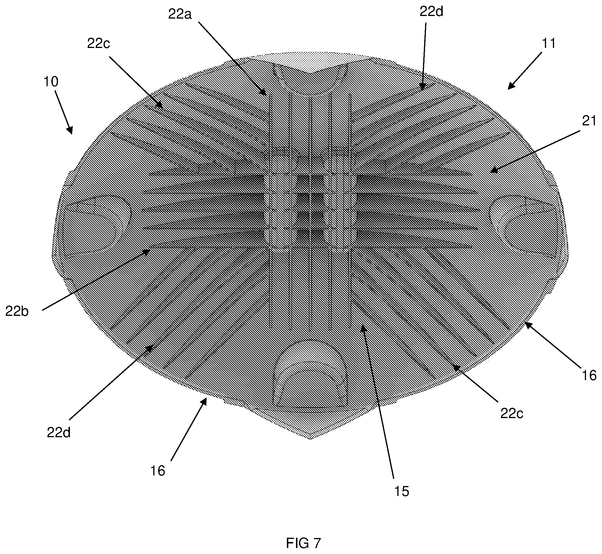 Patent US12104392 Figure 5 – Post hole cover