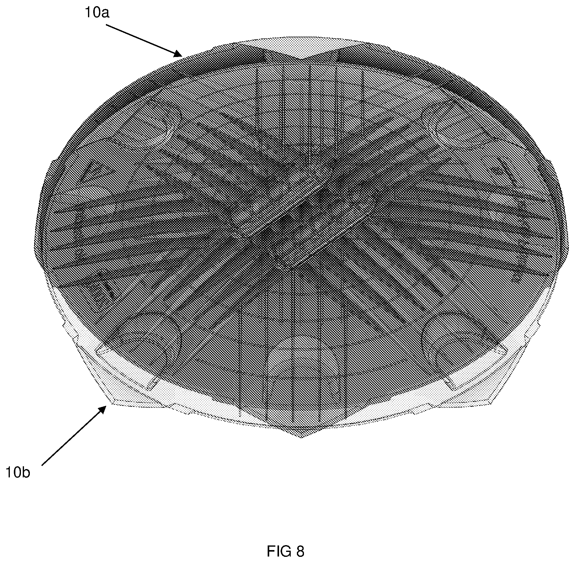 Patent US12104392 Figure 6 – Post hole cover