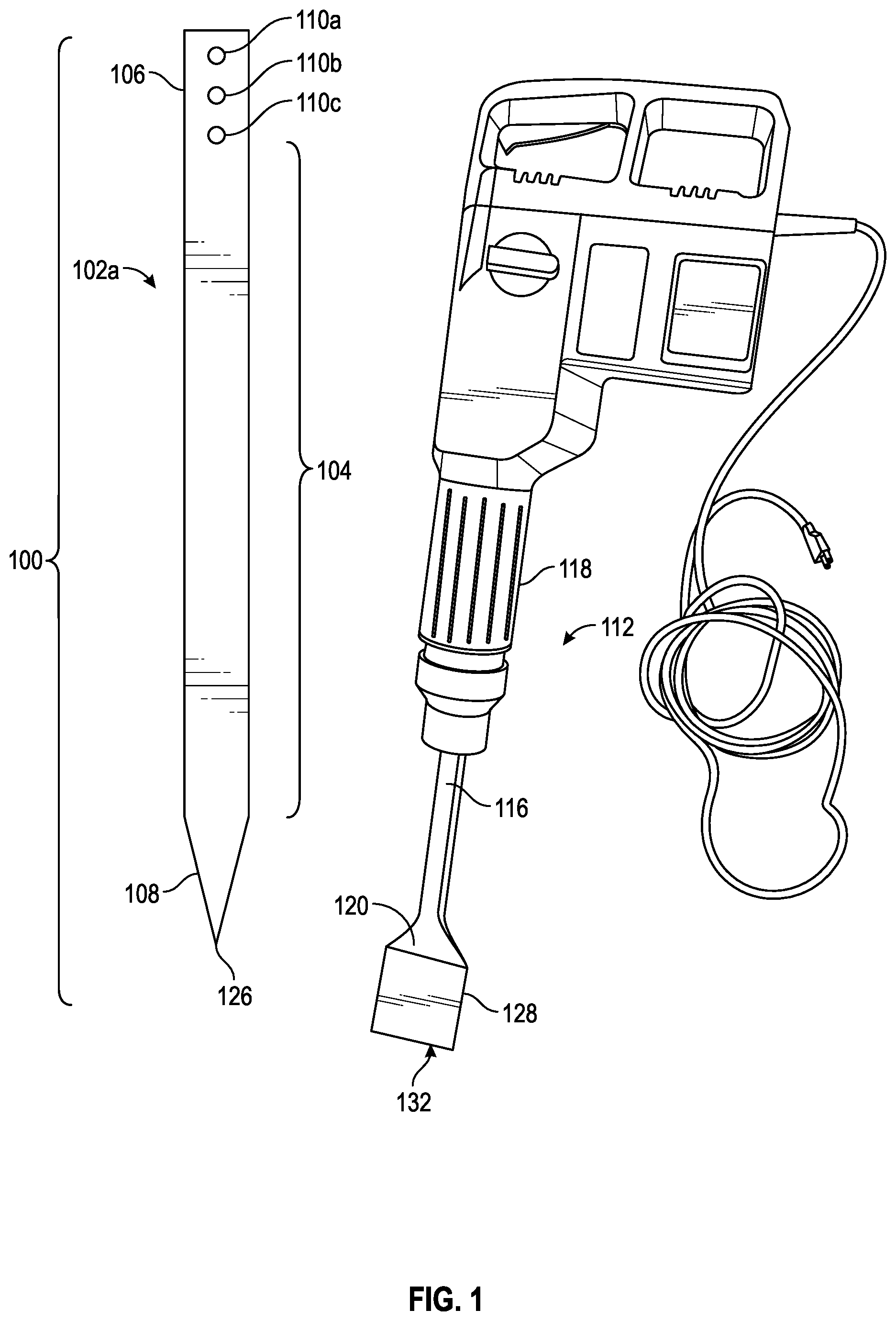 Patent US12104394 Figure 1 – Post repair kit and method of reparation