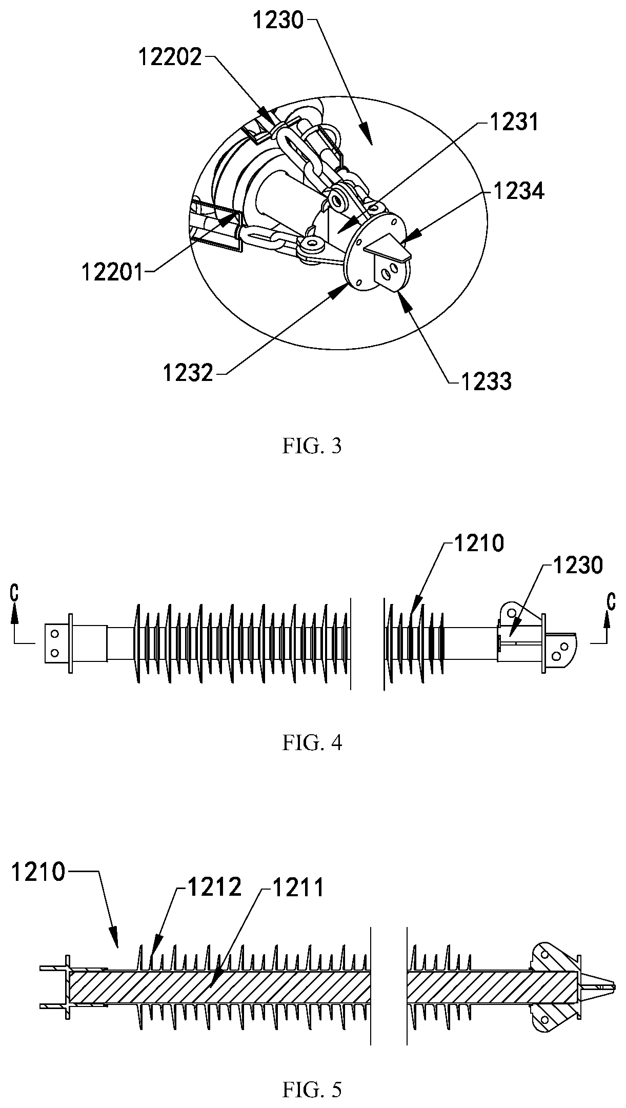 Patent US12104395 Figure 2 – Composite crossarm and power transmission tower