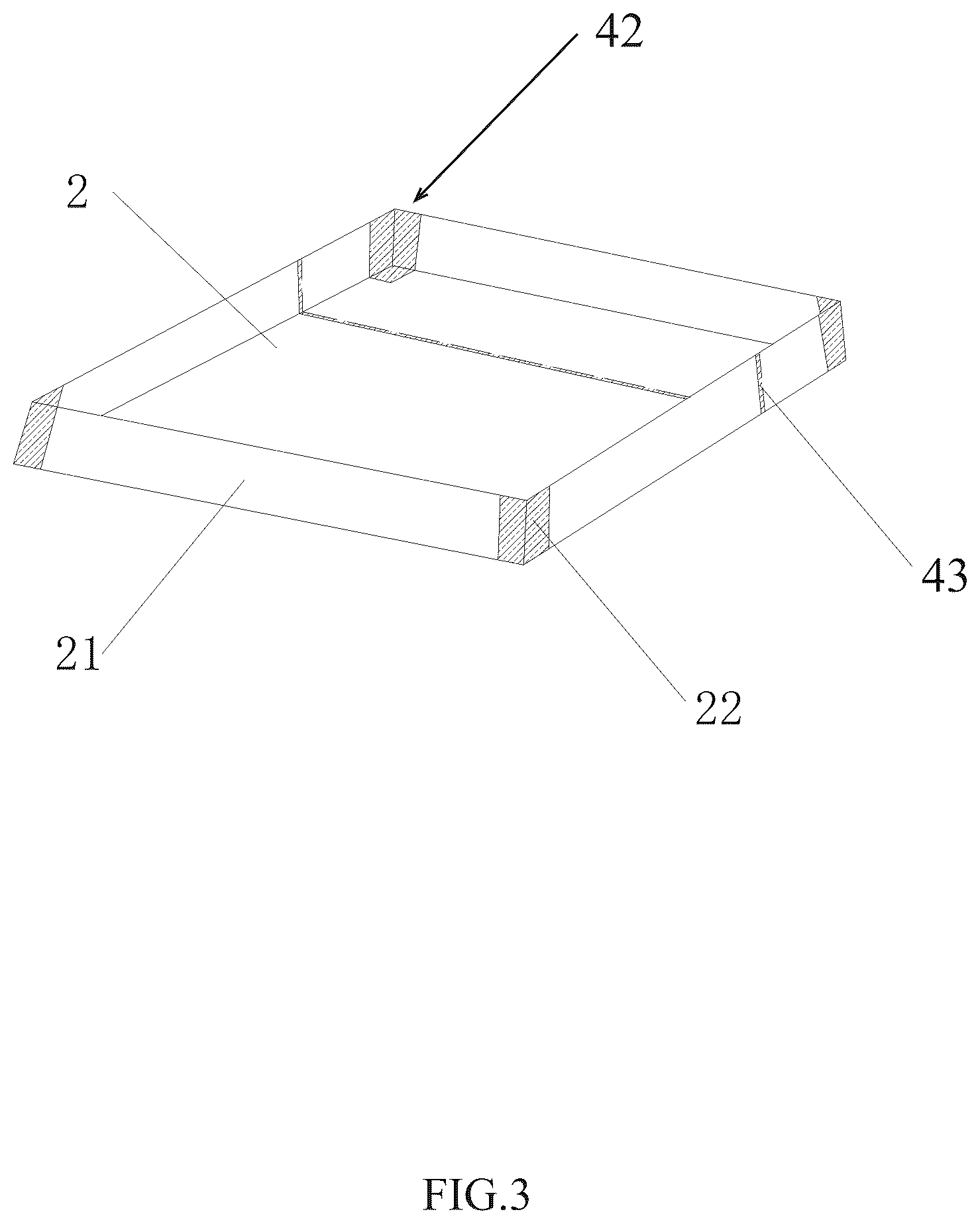 Patent US12104397 Figure 3 – Seamless attached tent