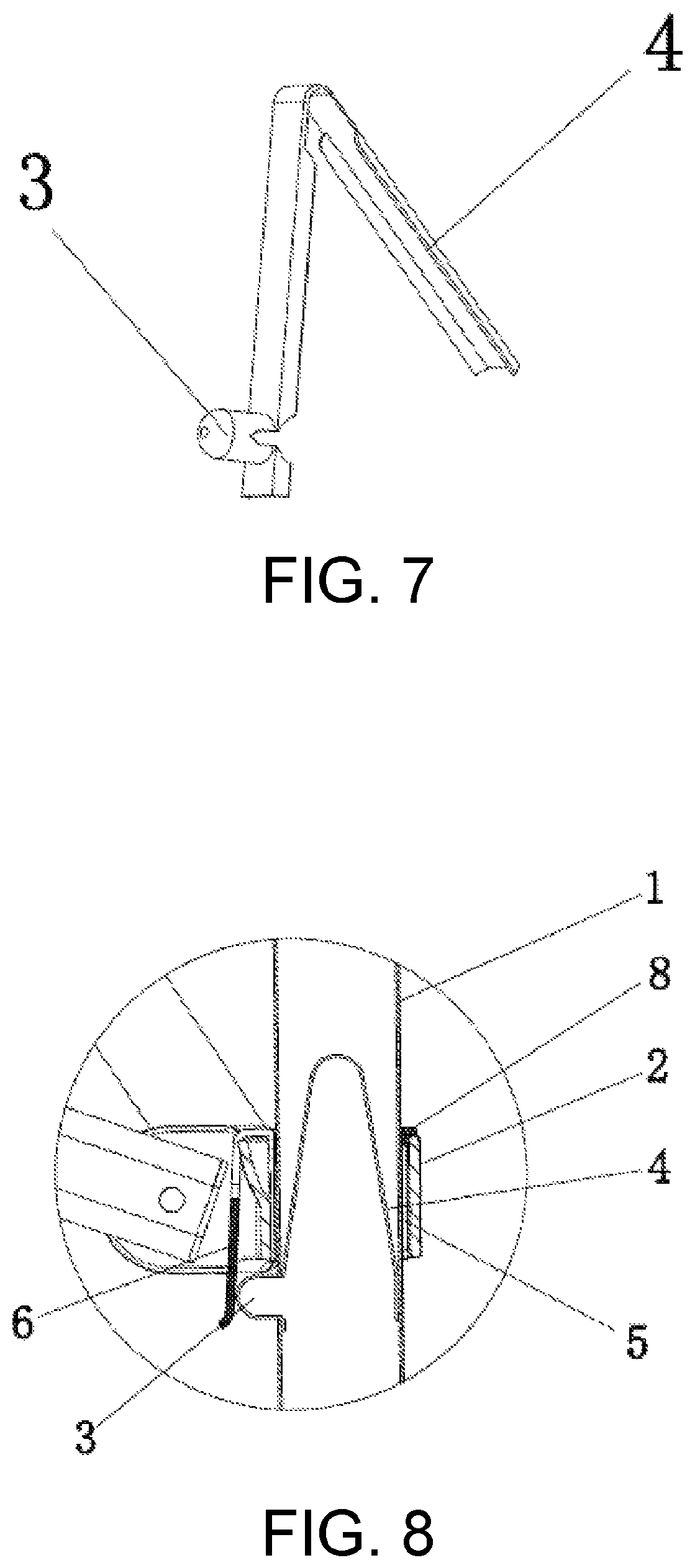Patent US12104398 Figure 4 – Leg tube sliding locking mechanism for opening and closing folding tent