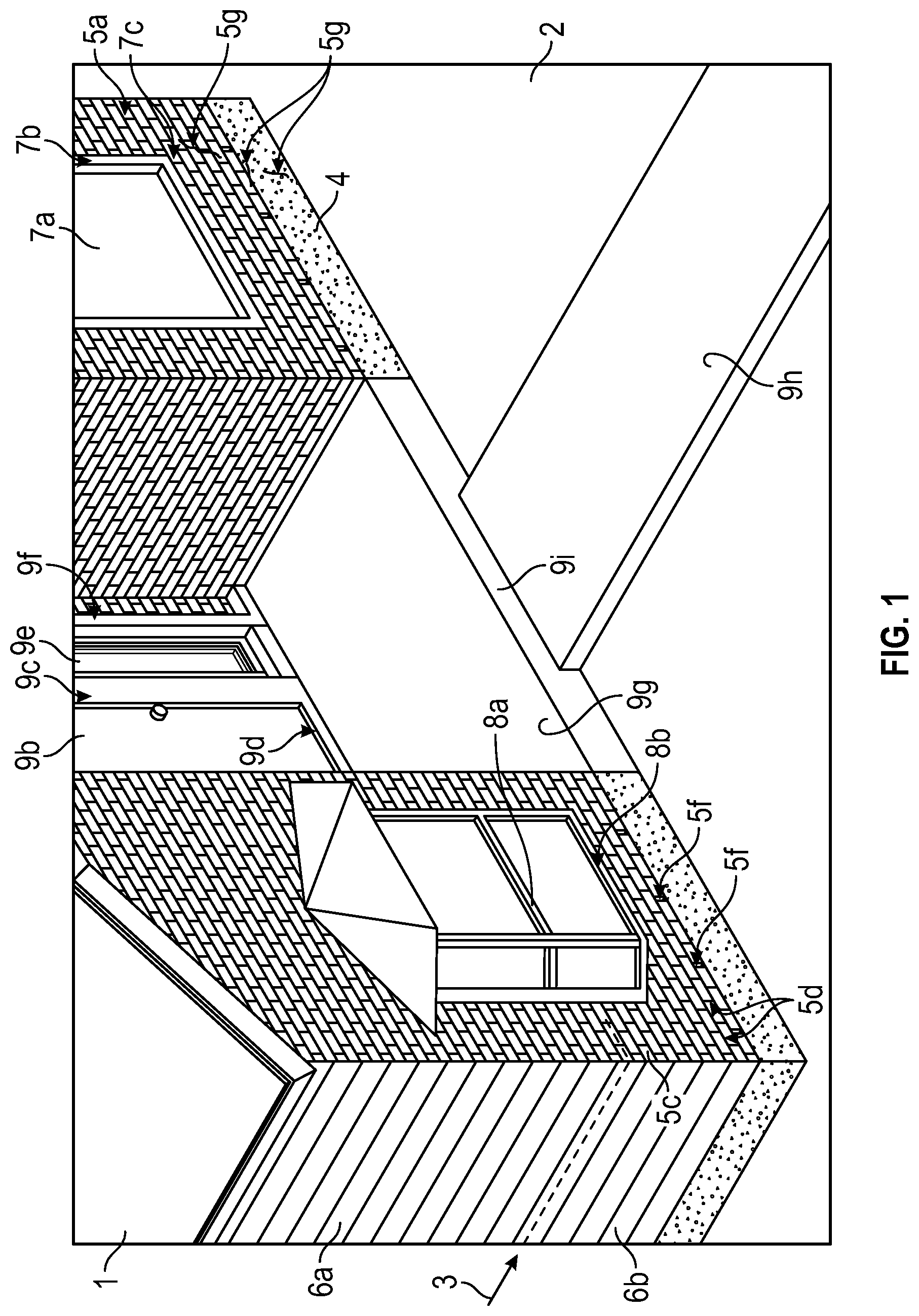 Patent US12104401 Figure 1 – Systems and methods for flood prevention