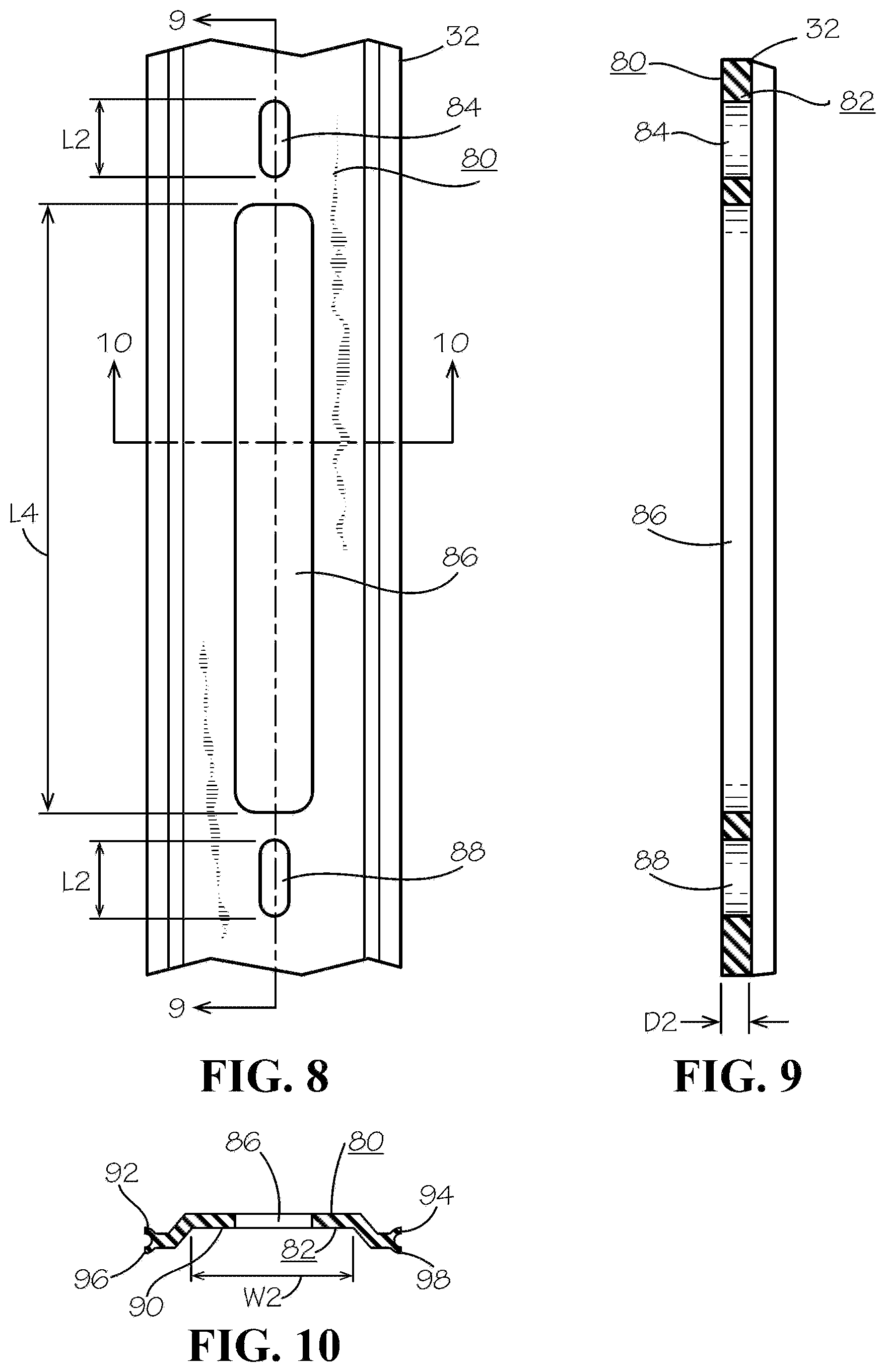 Patent US12104402 Figure 5 – Strike assembly