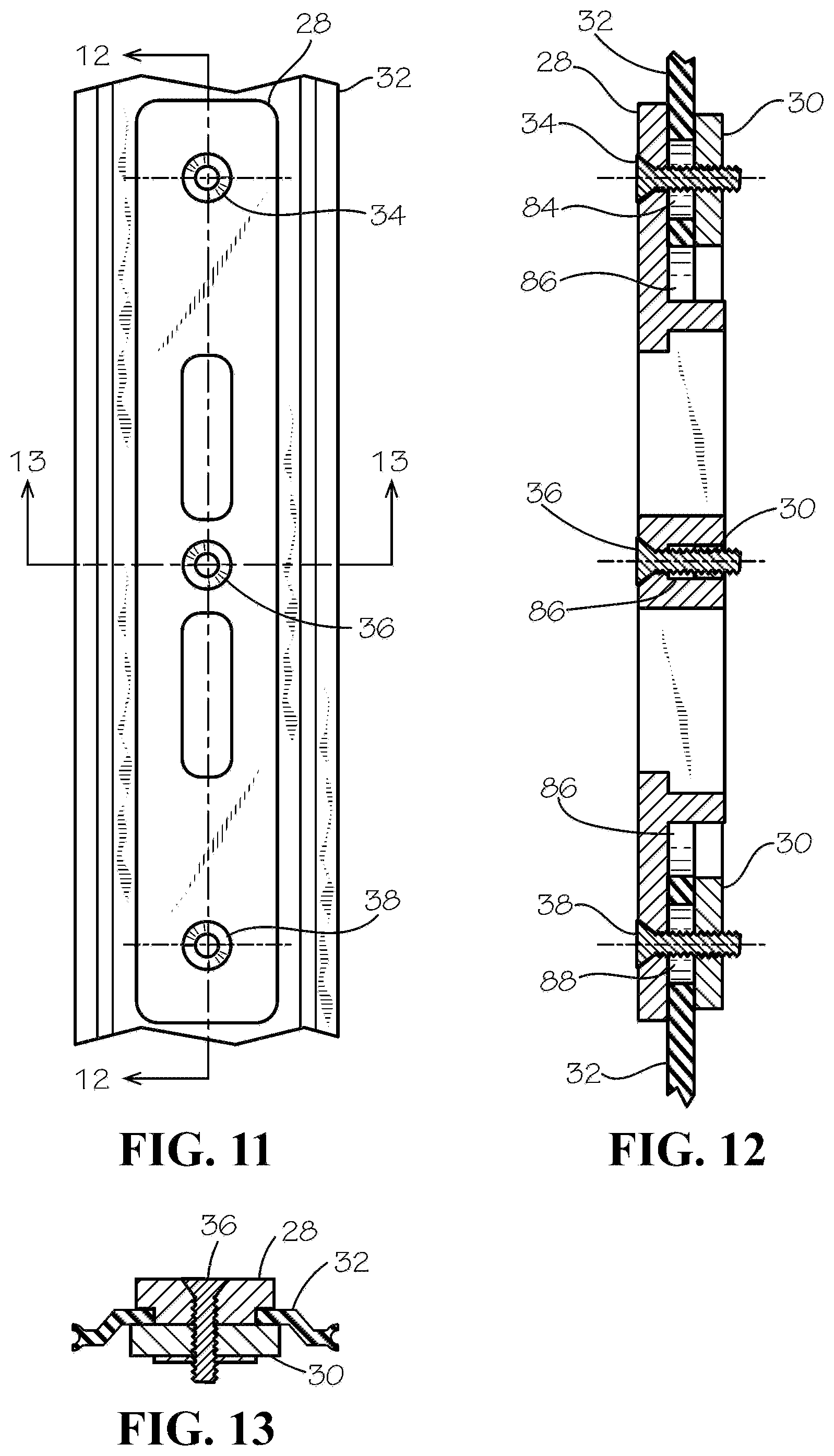 Patent US12104402 Figure 6 – Strike assembly