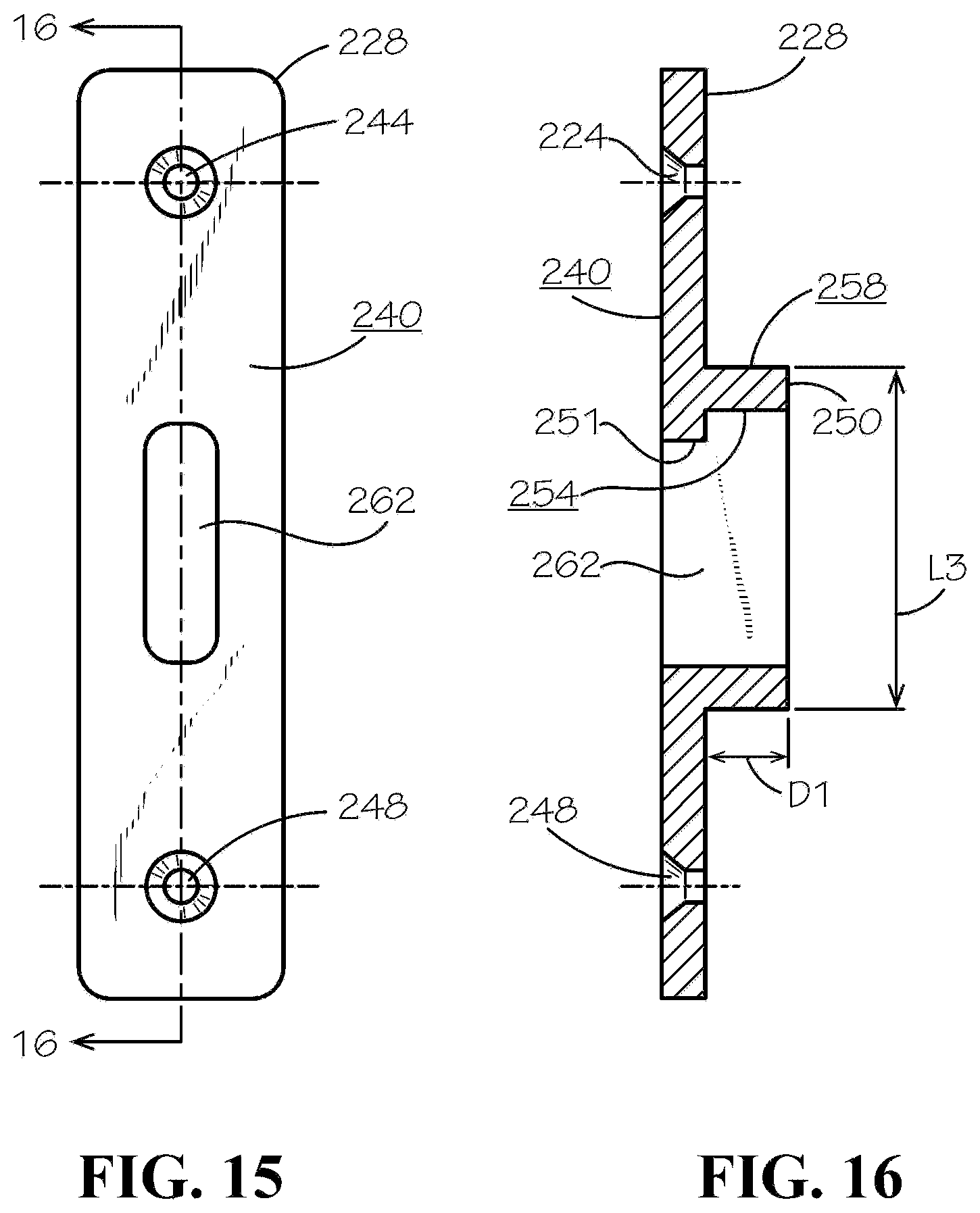 Patent US12104402 Figure 8 – Strike assembly