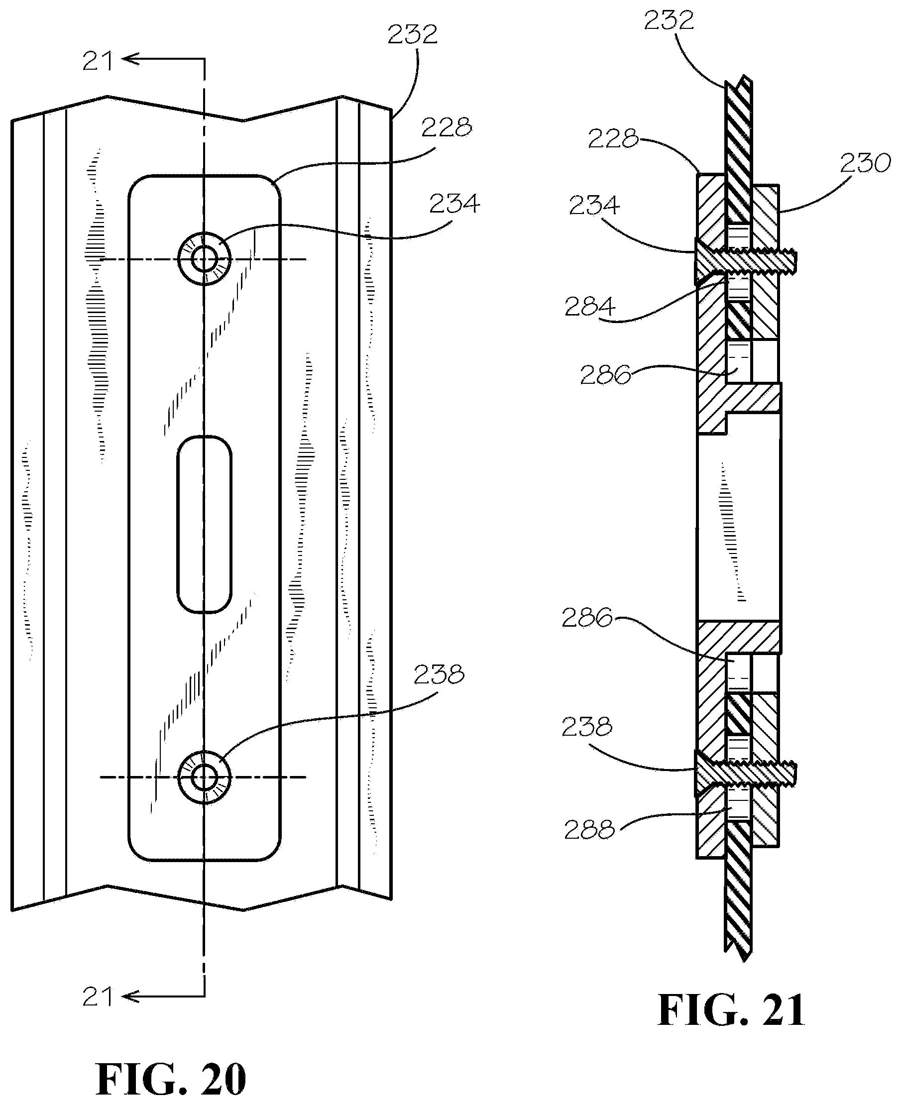 Patent US12104402 Figure 10 – Strike assembly