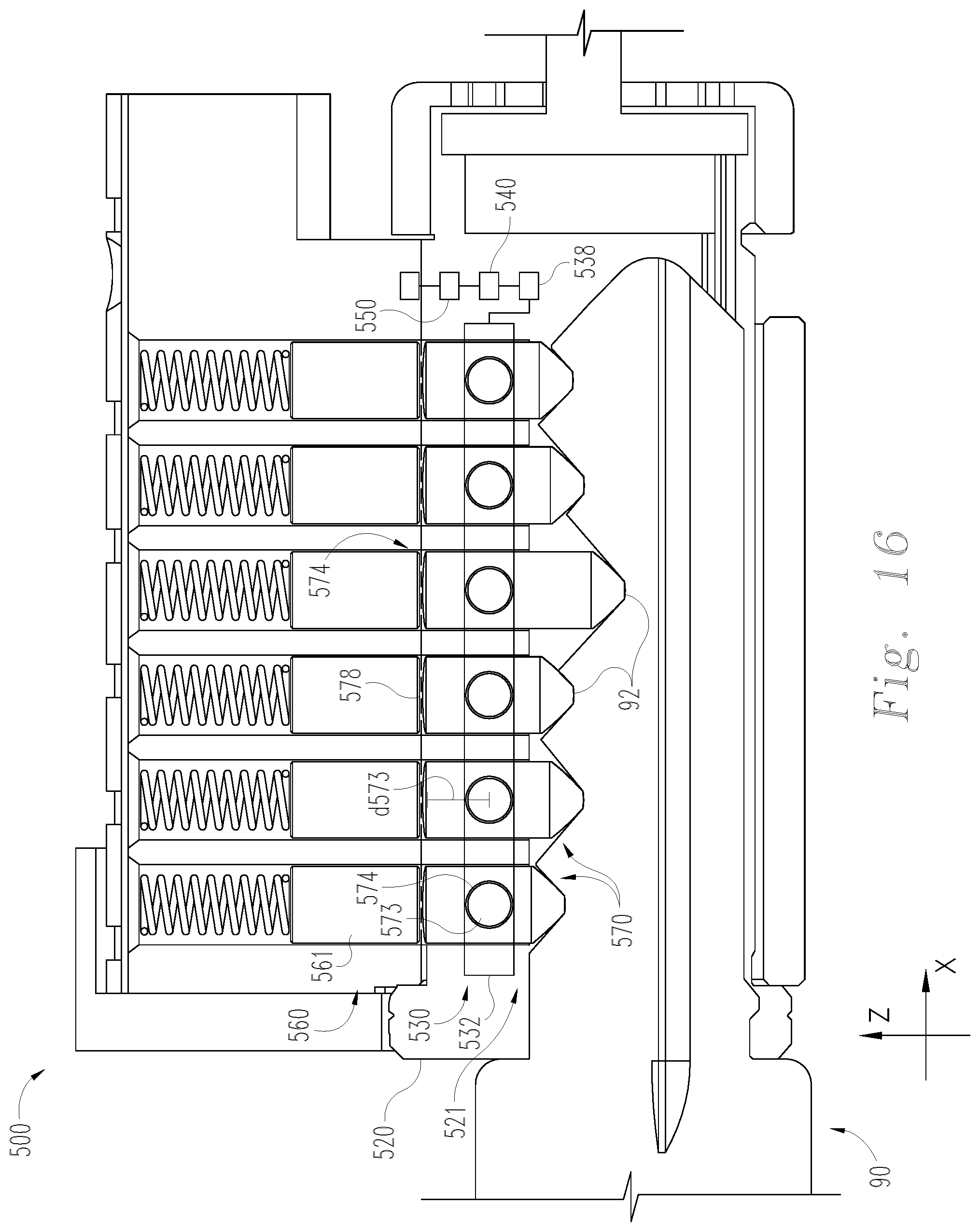 Patent US12104403 Figure 16 – Lock cylinder with electronic key recognition