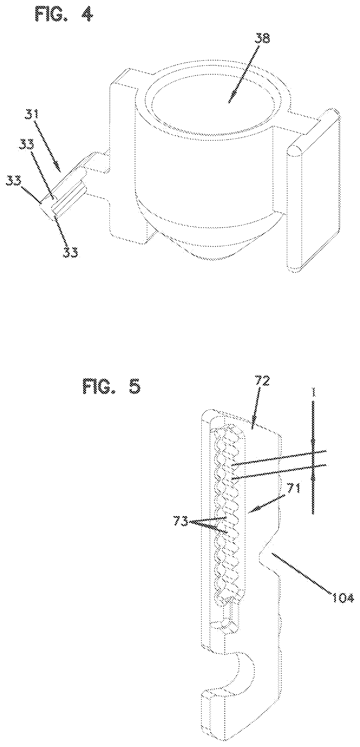 Patent US12104404 Figure 4 – Rekeyable lock with small increments