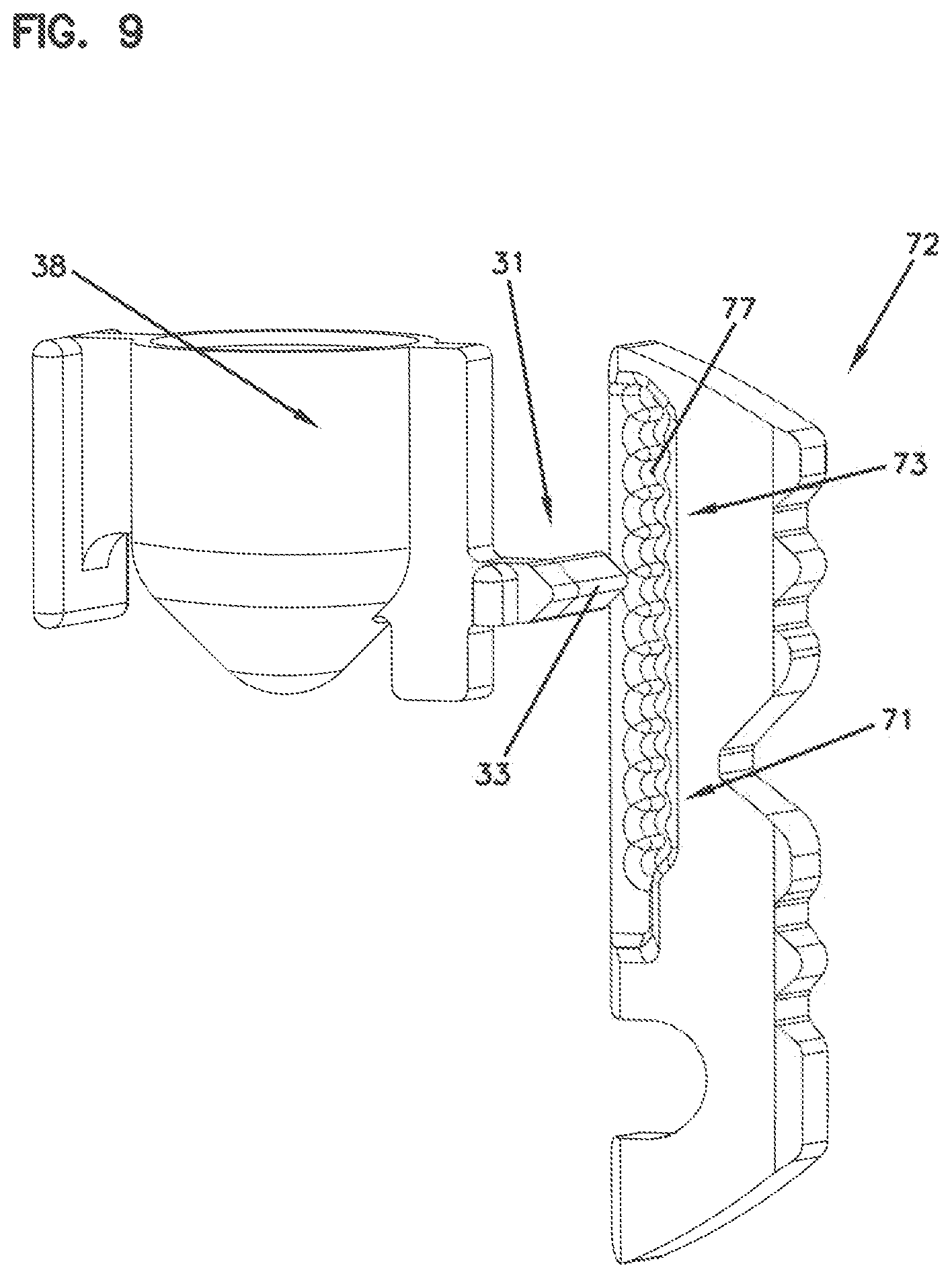 Patent US12104404 Figure 8 – Rekeyable lock with small increments