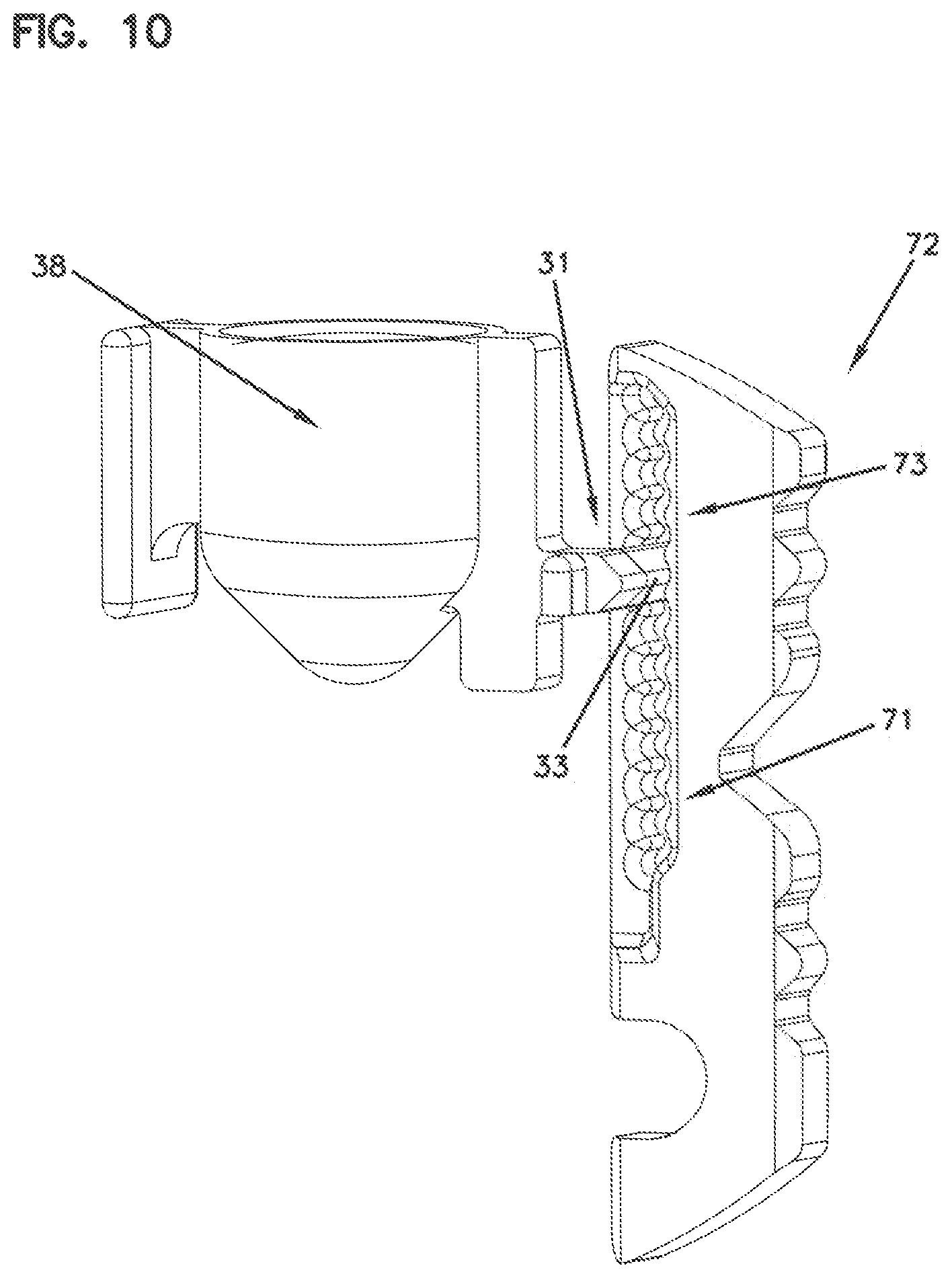 Patent US12104404 Figure 9 – Rekeyable lock with small increments