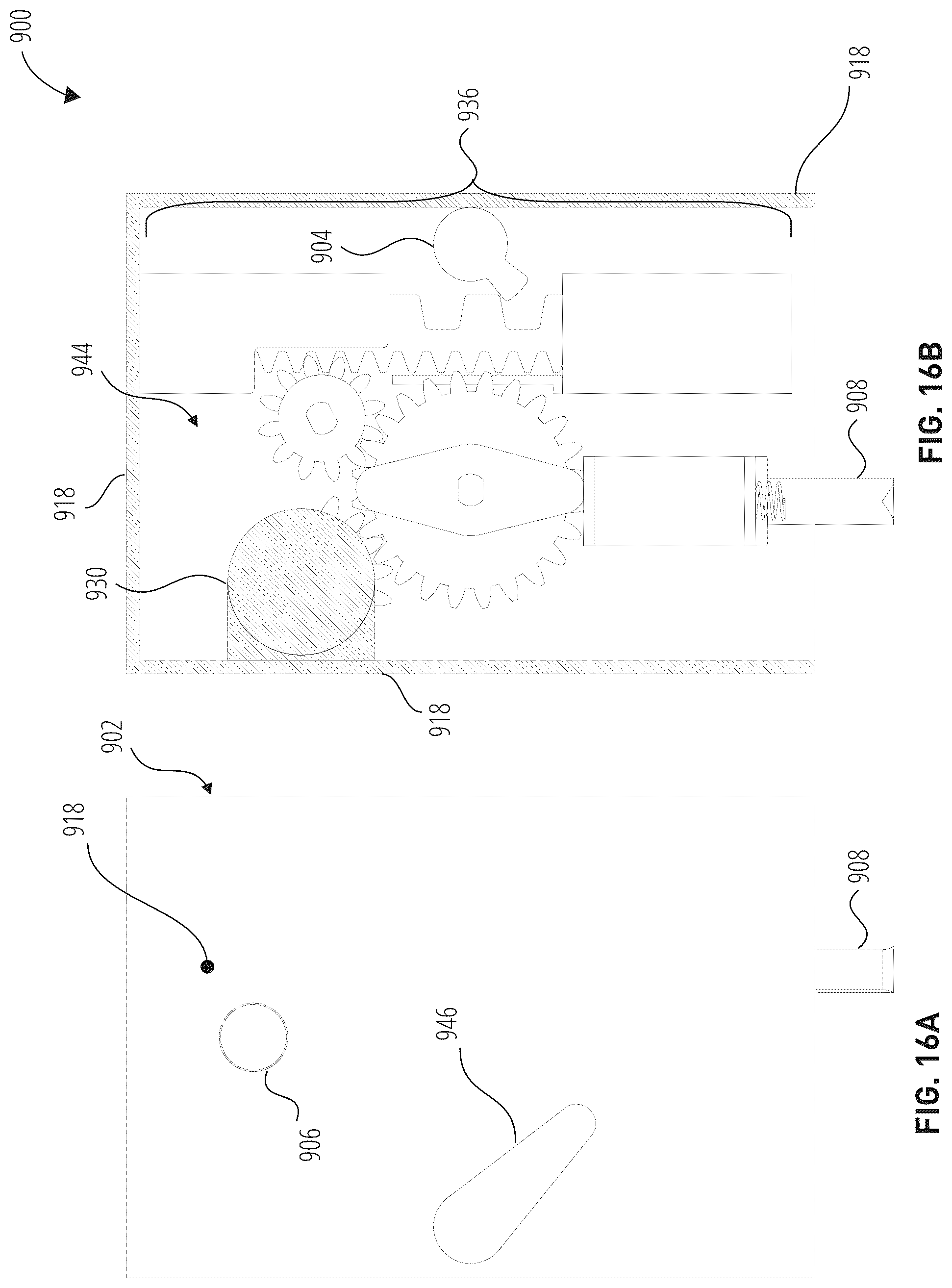 Patent US12104408 Figure 16 – Remote sliding door locking system