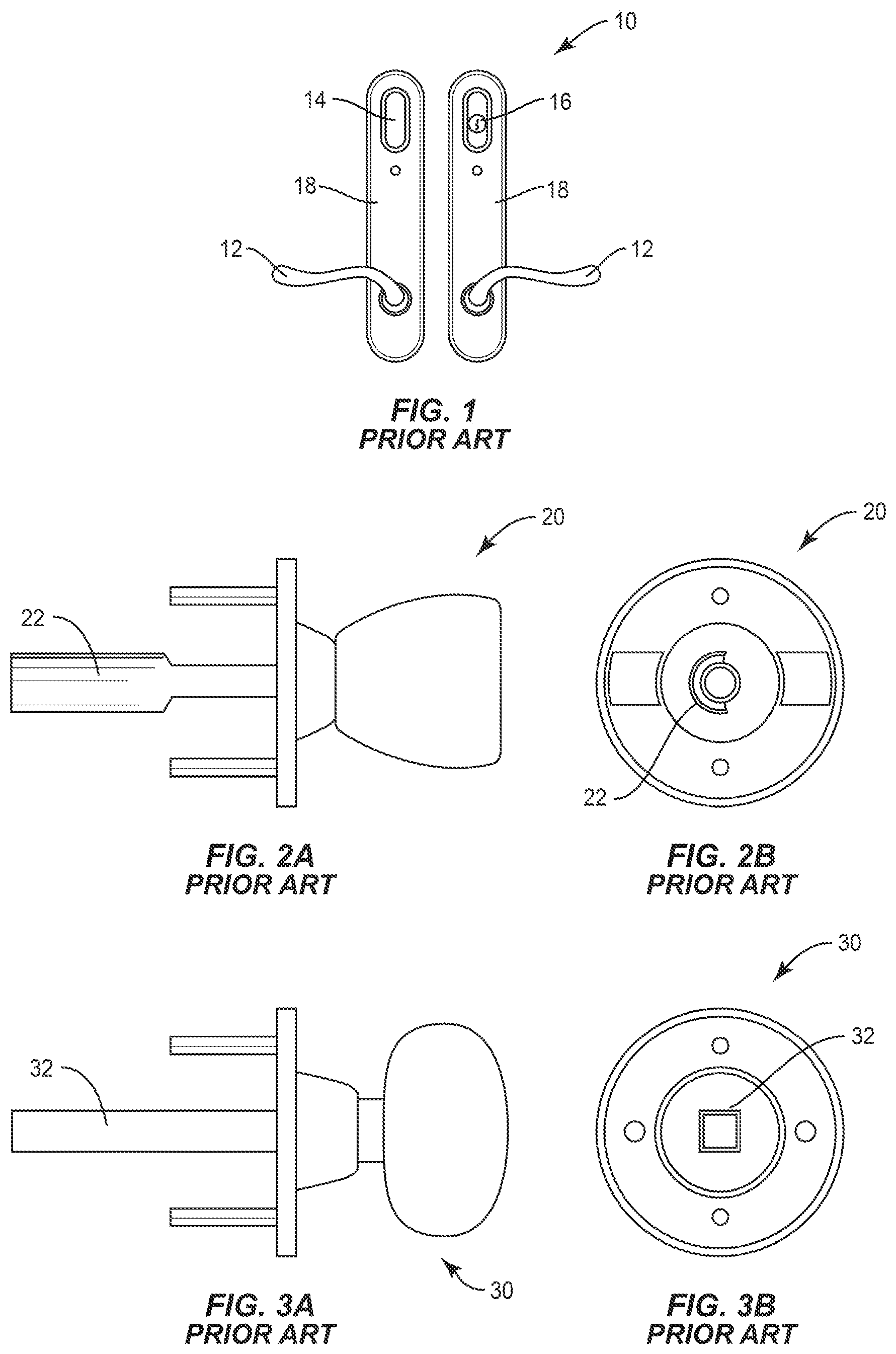 Patent US12104409 Figure 1 – Multipoint lock