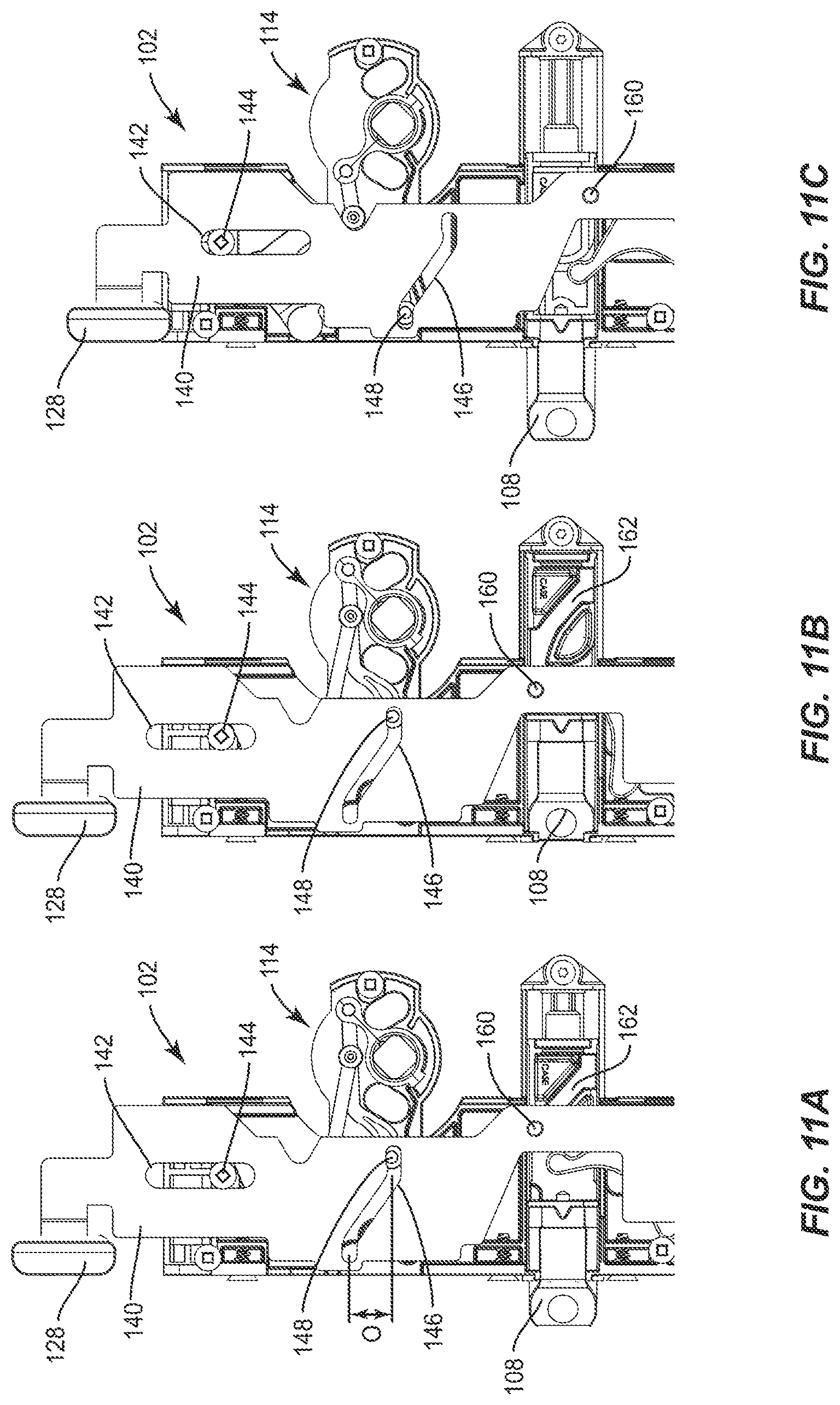Patent US12104409 Figure 8 – Multipoint lock