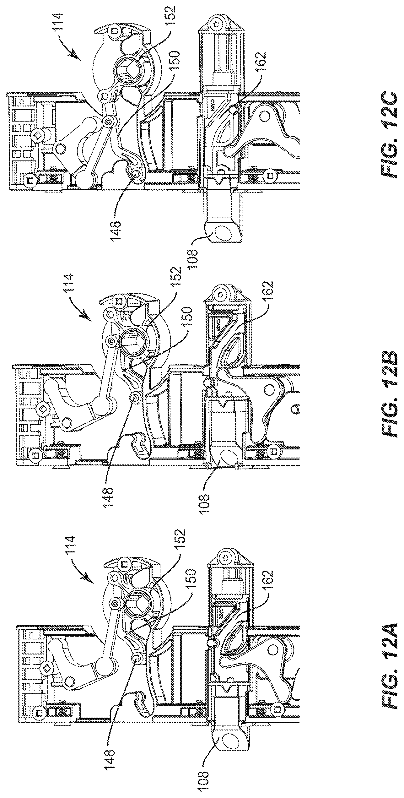 Patent US12104409 Figure 9 – Multipoint lock