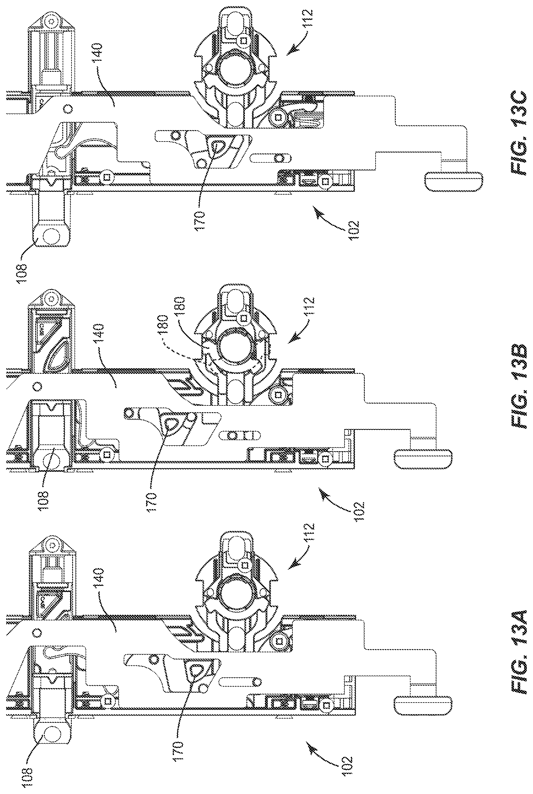 Patent US12104409 Figure 10 – Multipoint lock
