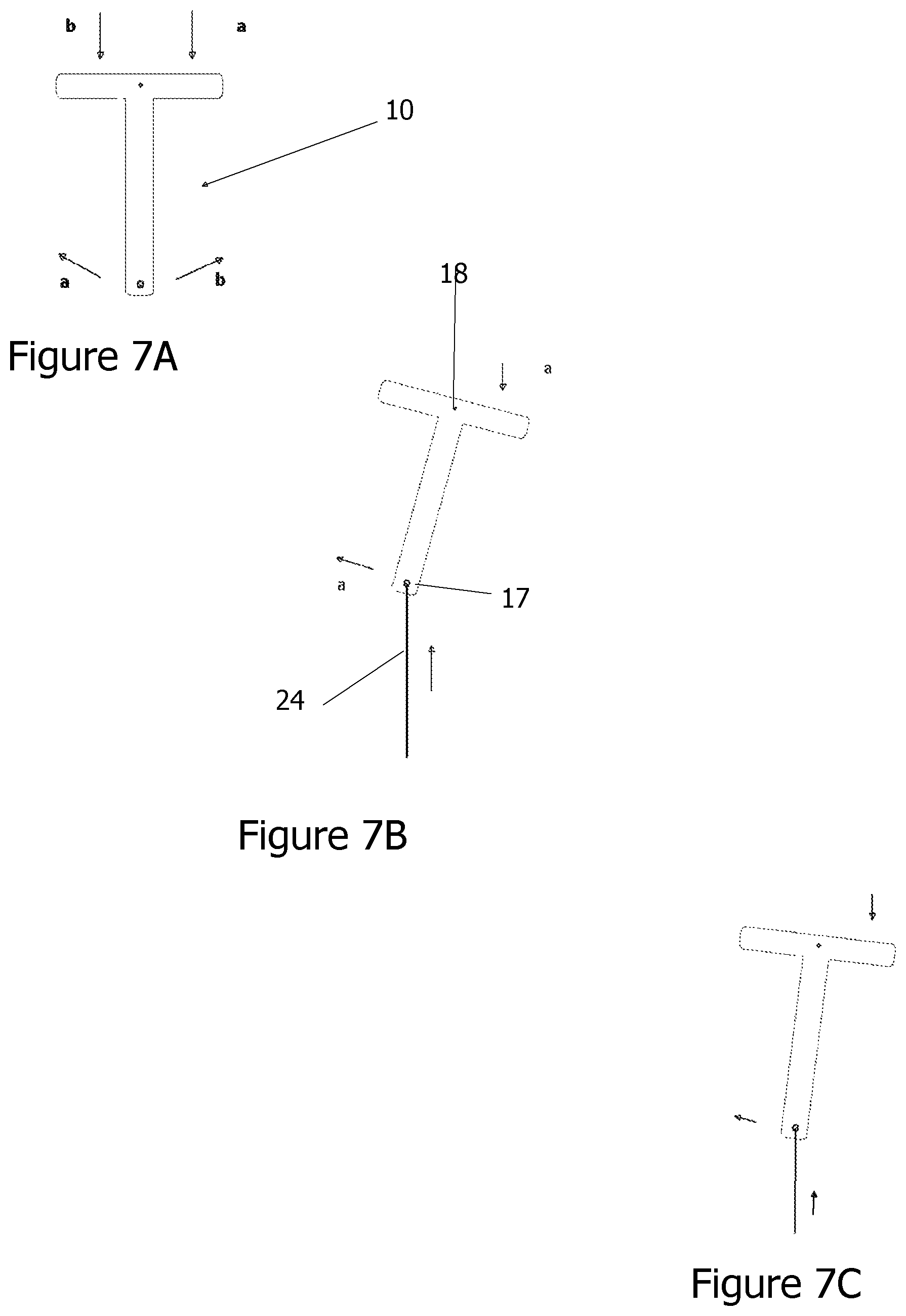 Patent US12104410 Figure 6 – T-shaped lever gate latch pull system