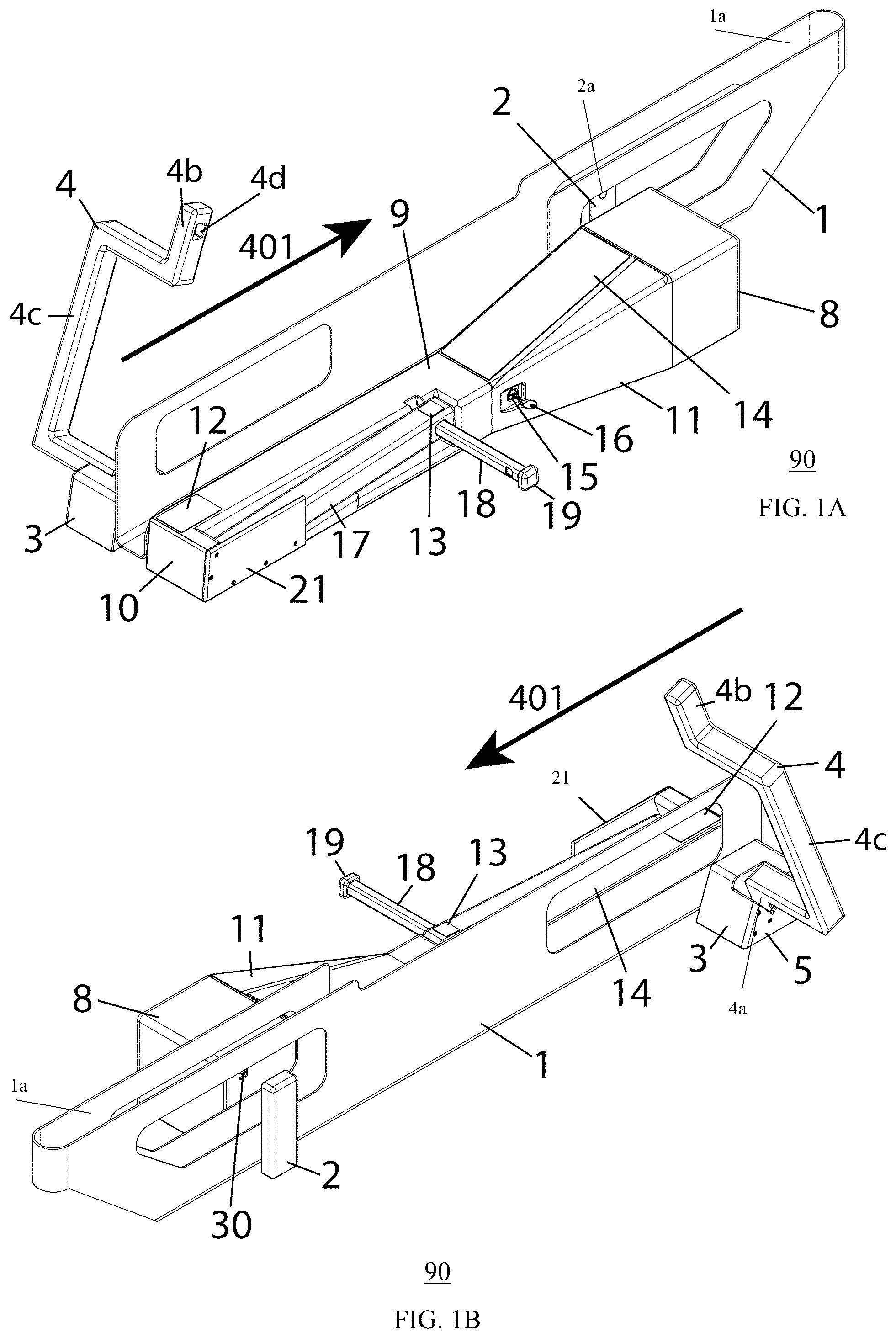 Patent US12104411 — Secure vehicle locking — Figure 1