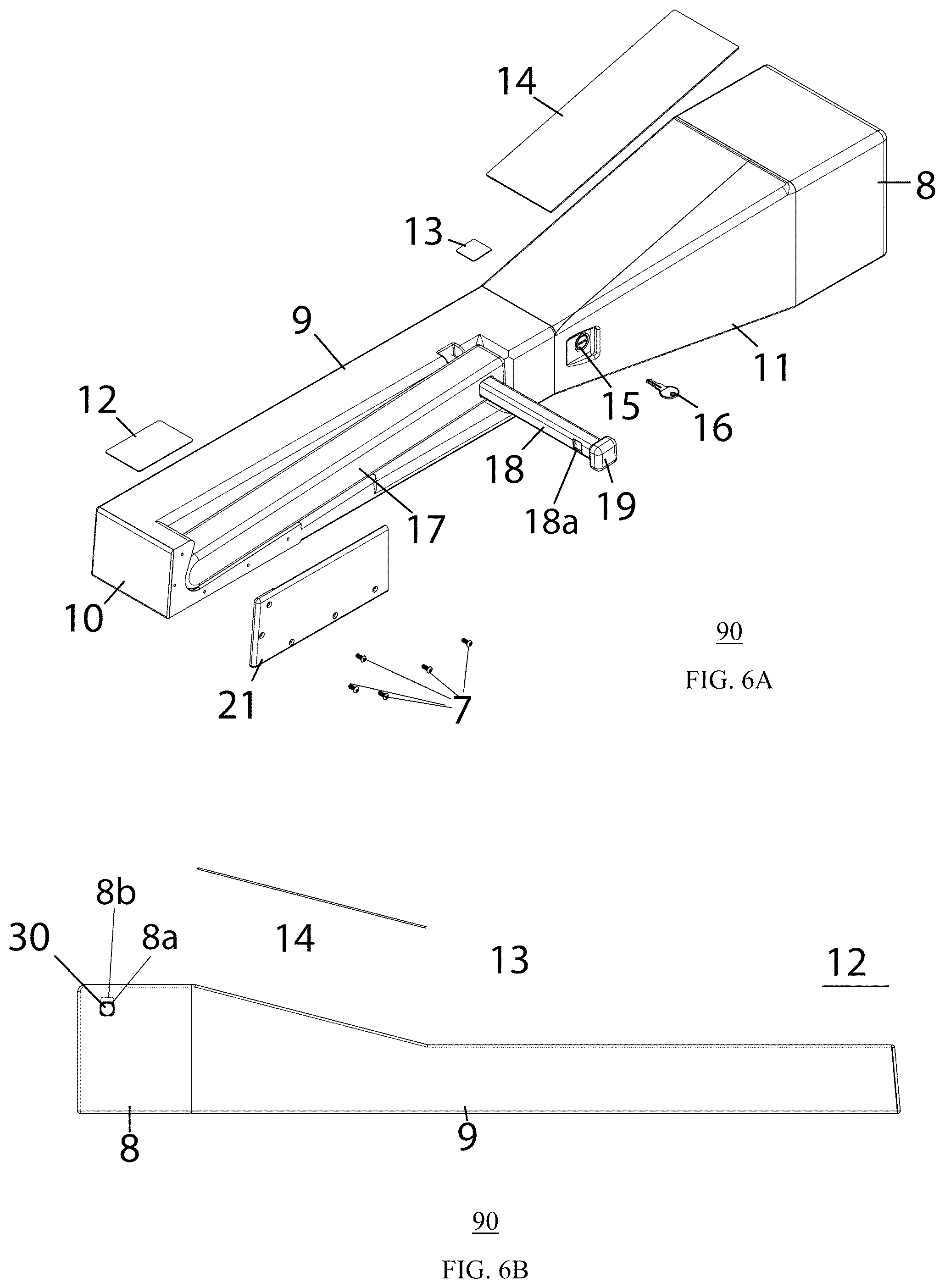 Patent US12104411 Figure 6 – Secure vehicle locking
